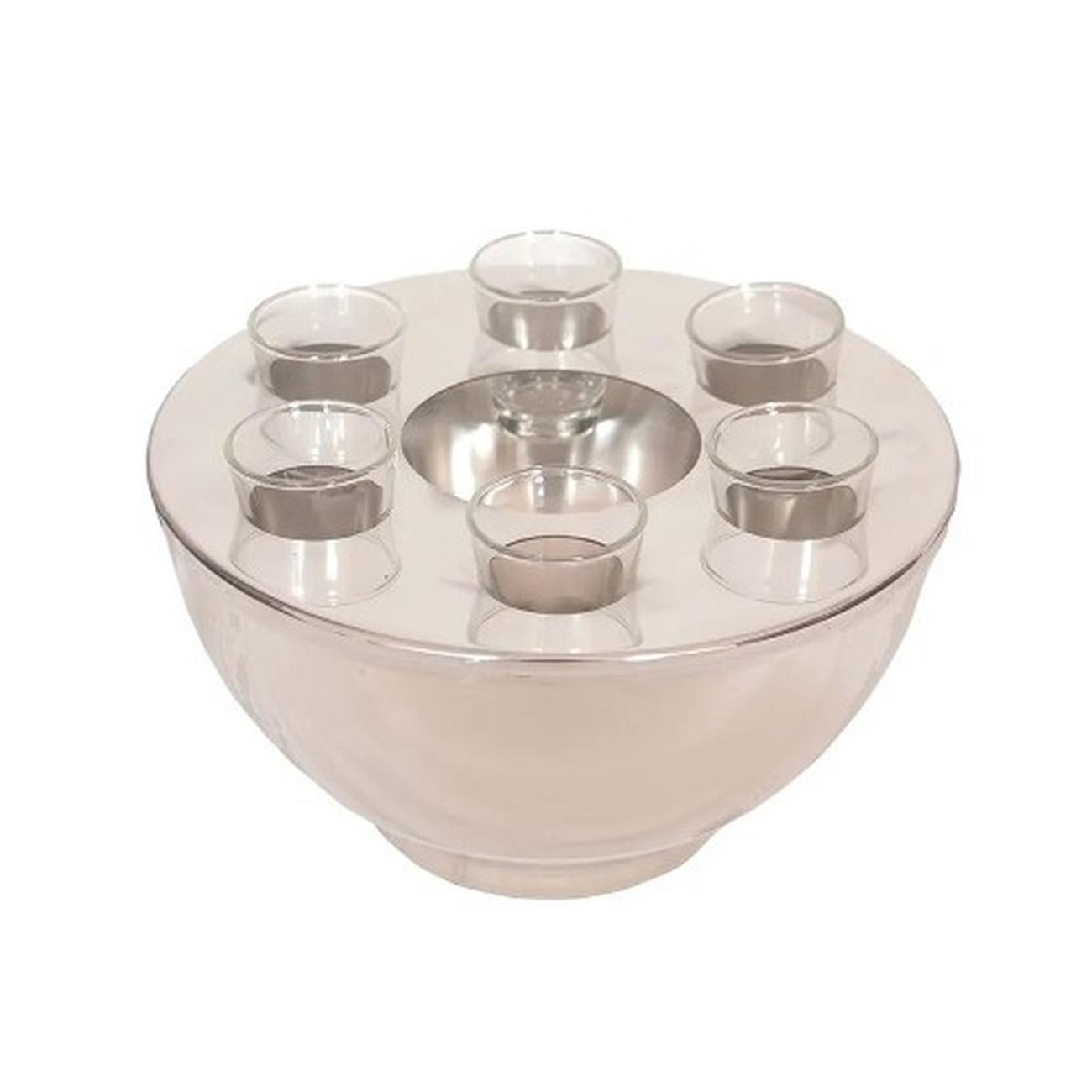 eddingtons-spirit-cooler-6pc-shot-glass-set - 6pc Shot Glasses & Spirit Cooler Set
