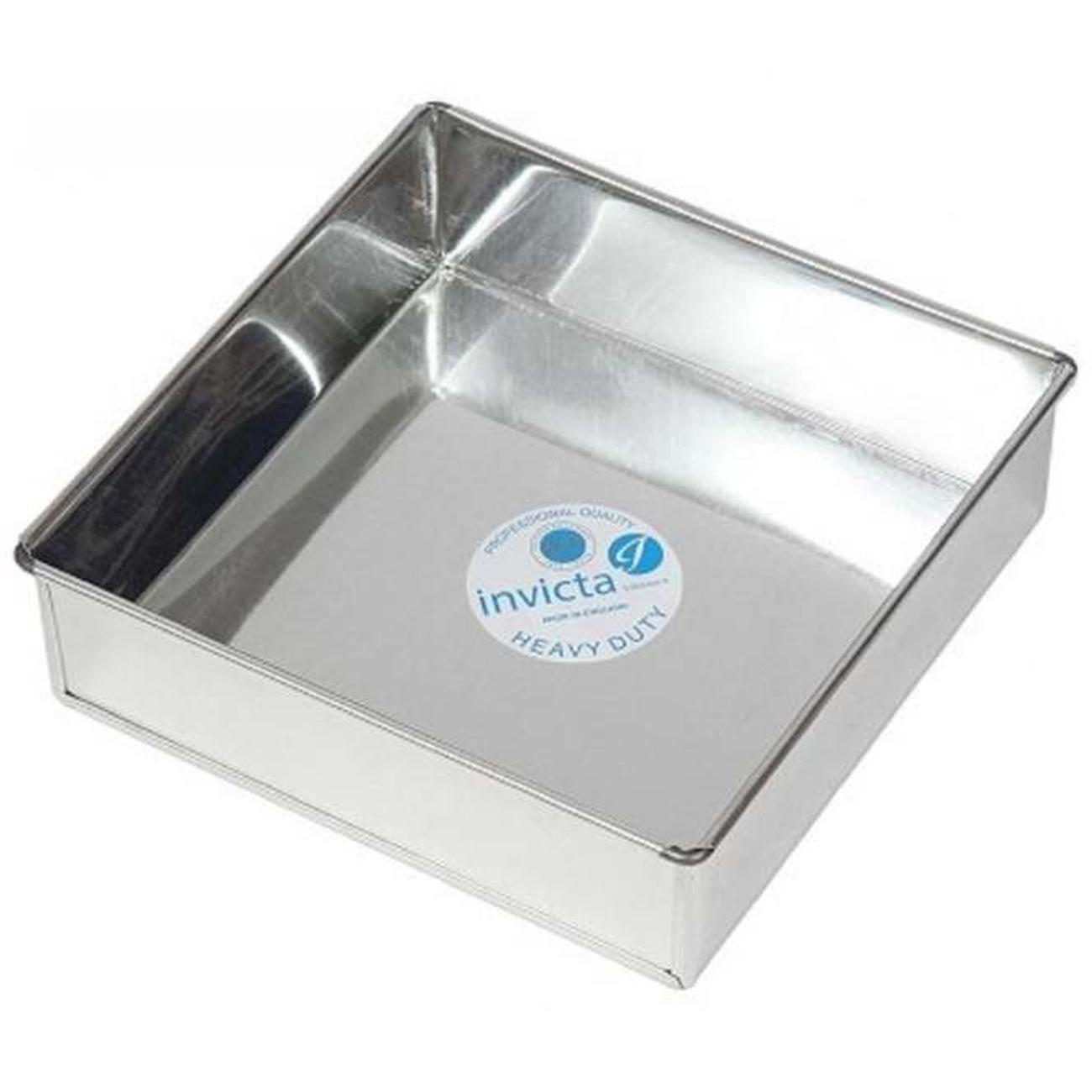 Invicta Professional Square Cake Tin 12 Inch