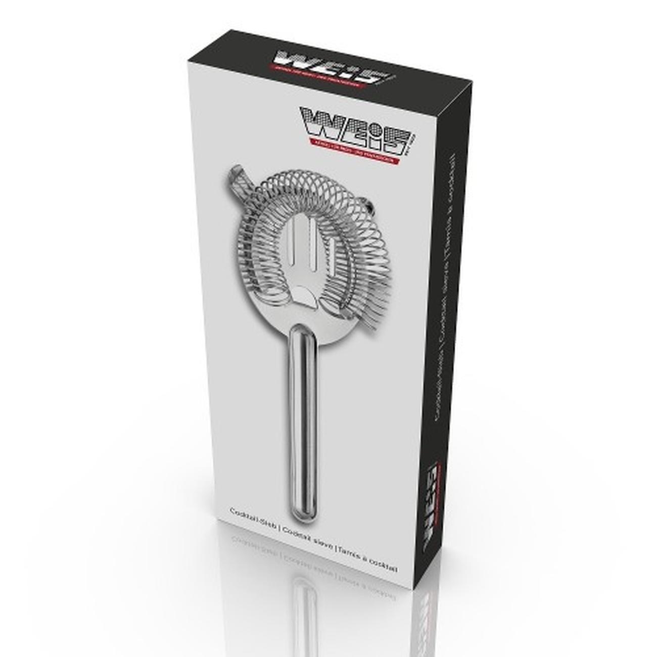 weis-stainless-steel-cocktail-strainer-sieve - Cocktail Strainer Stainless Steel