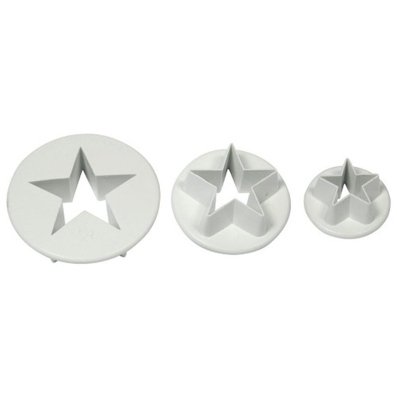 PME-star-cutter-3pc-S-M-L - PME Star Cutters Set of 3