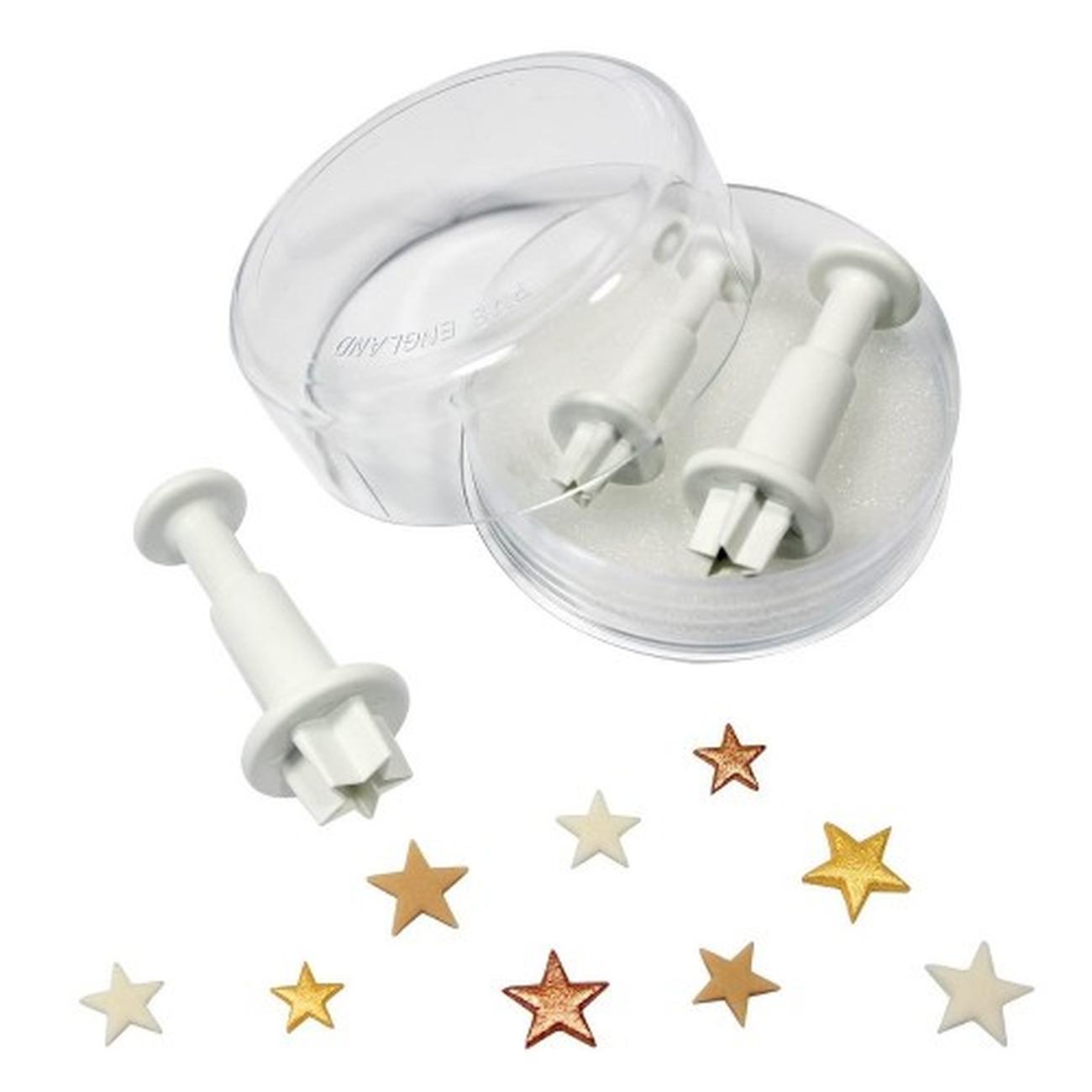 PME-star-plunger-cutter-3pc-S-M-L - PME Star Plunger Cutters Set of 3