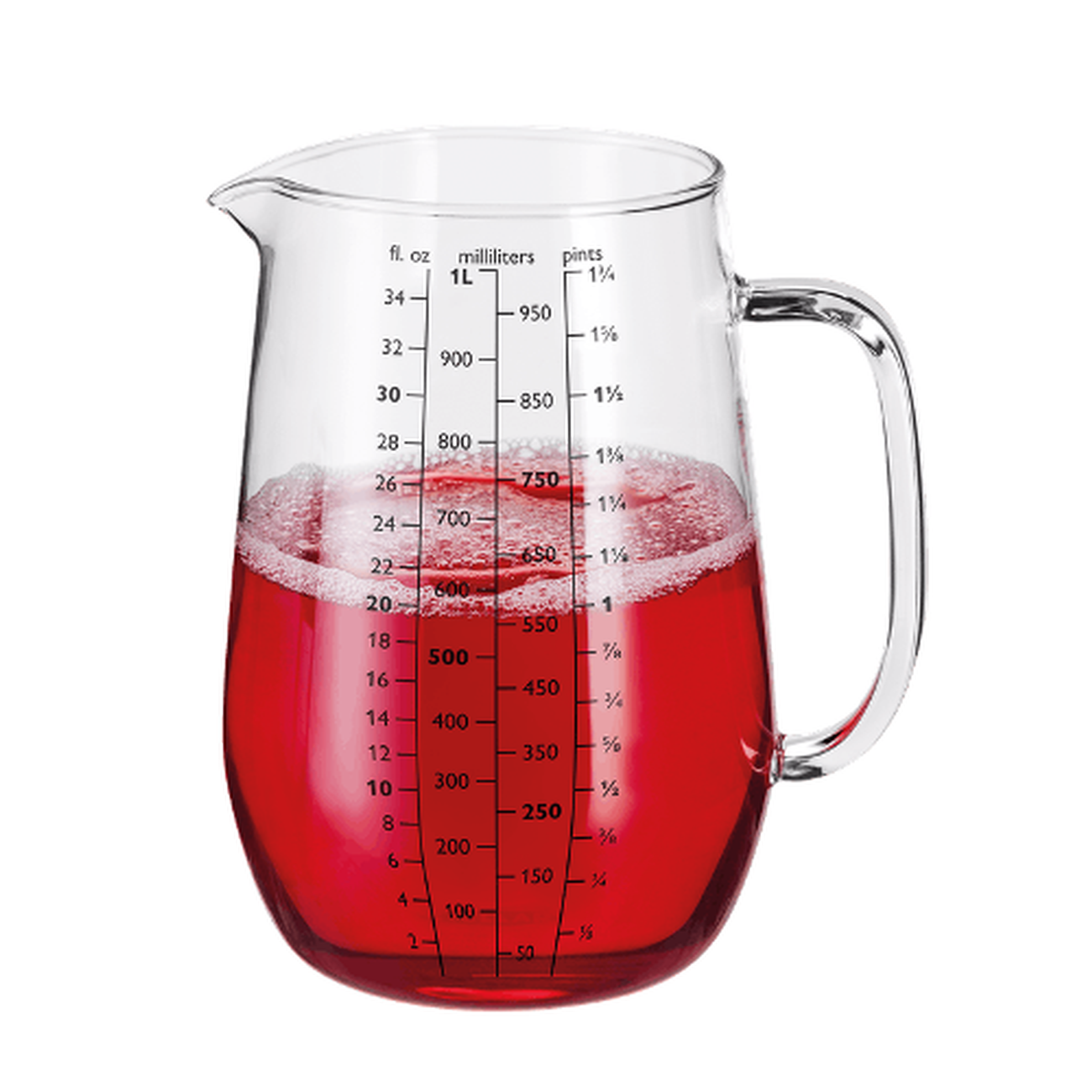 stellar-glass-measuring-jug-1L - Stellar Glass Measuring Jug 1L