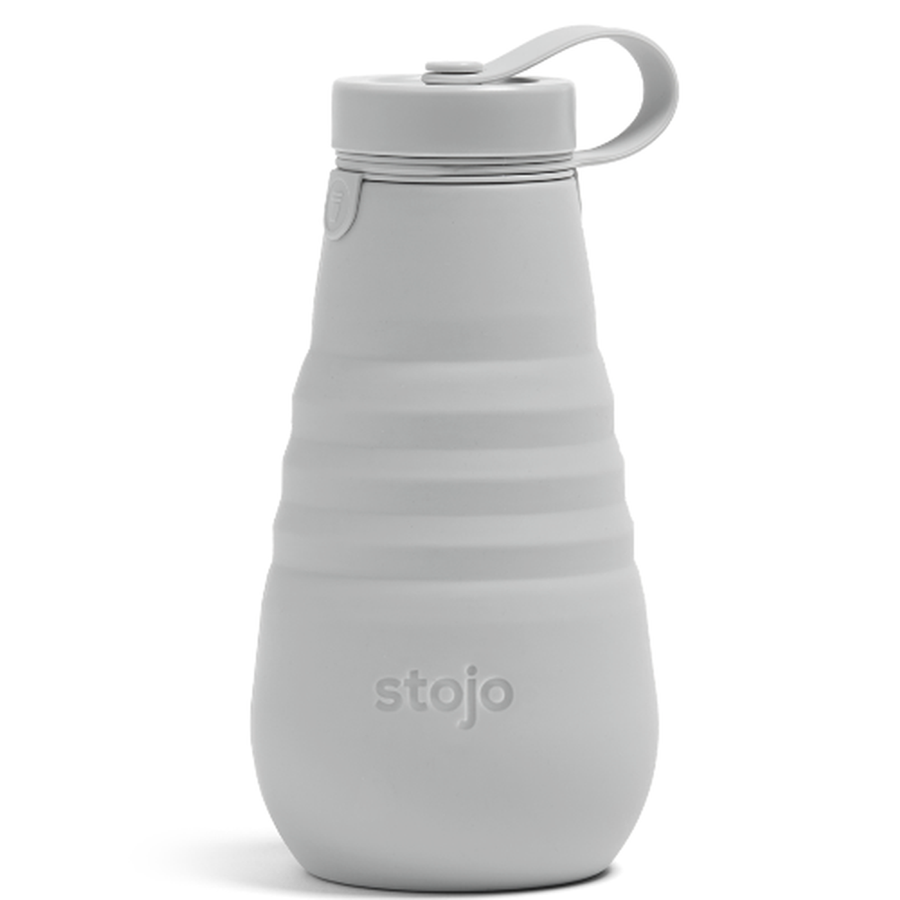 stojo-collapsible-bottle-cashmere-590ml - Stojo Collapsible Bottle 20oz Cashmere