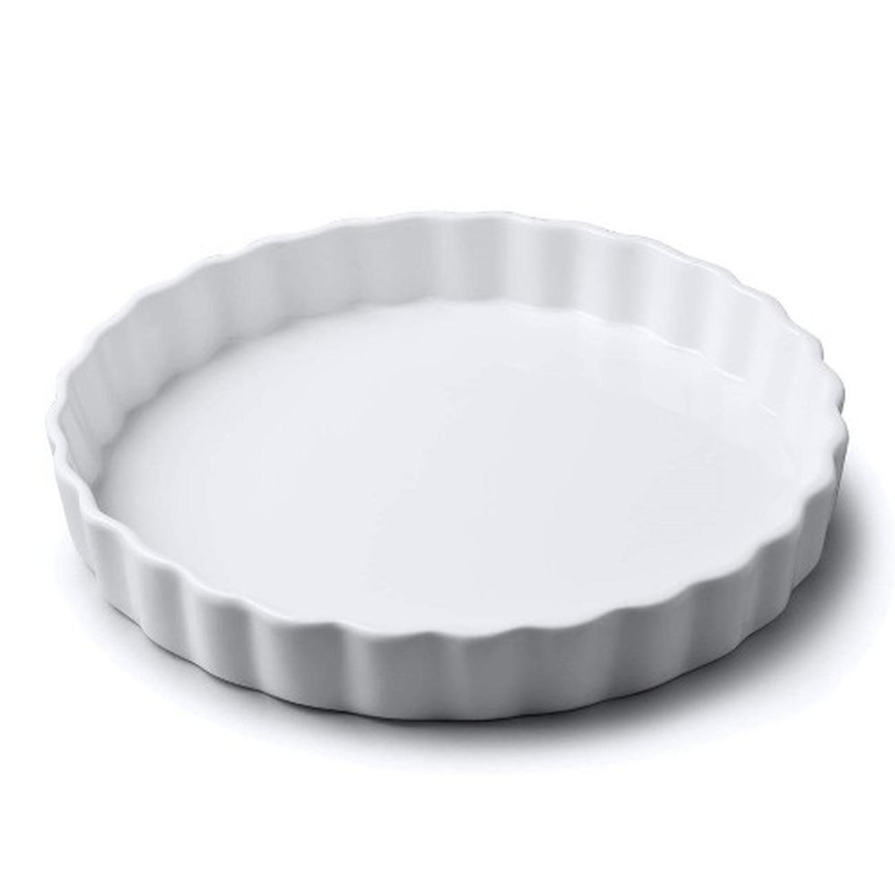 w-m-bartleet-sons-round-flan-dish-24cm - W M Bartleet & Sons Flan Dish 24cm