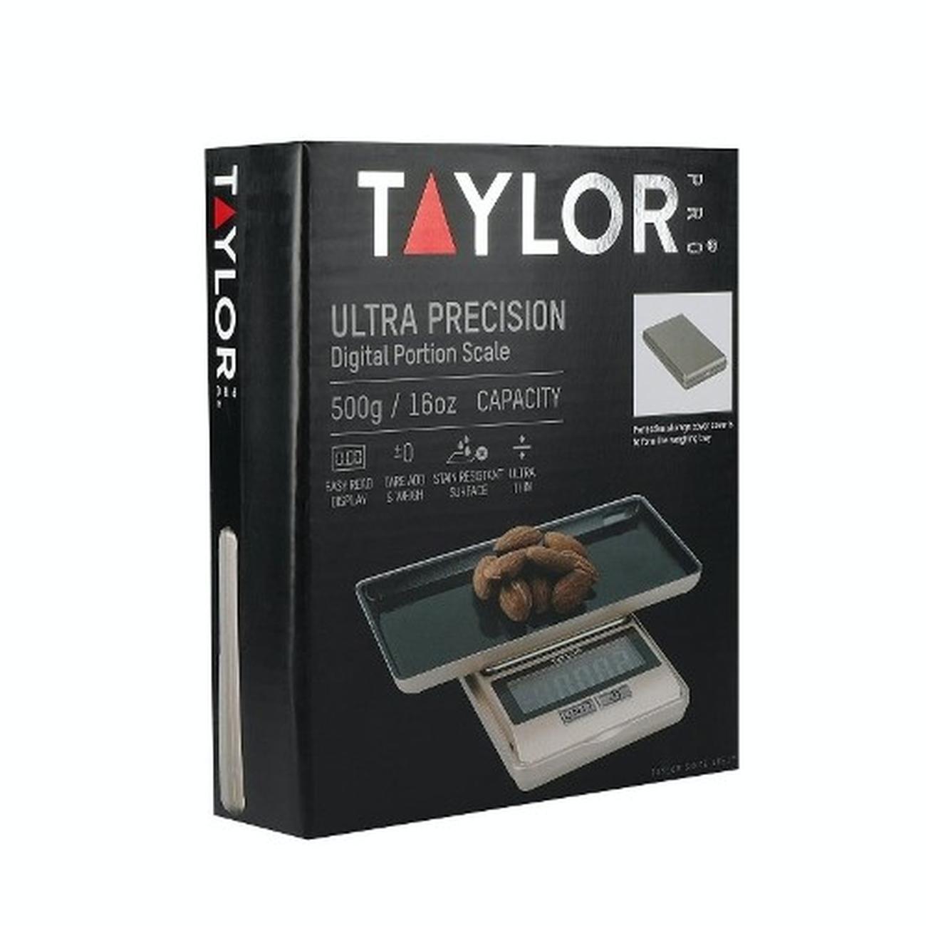 taylor-pro-ultra-precision-digital-portion-scale-500g - Taylor Pro Ultra Precision Digital Gram Scale