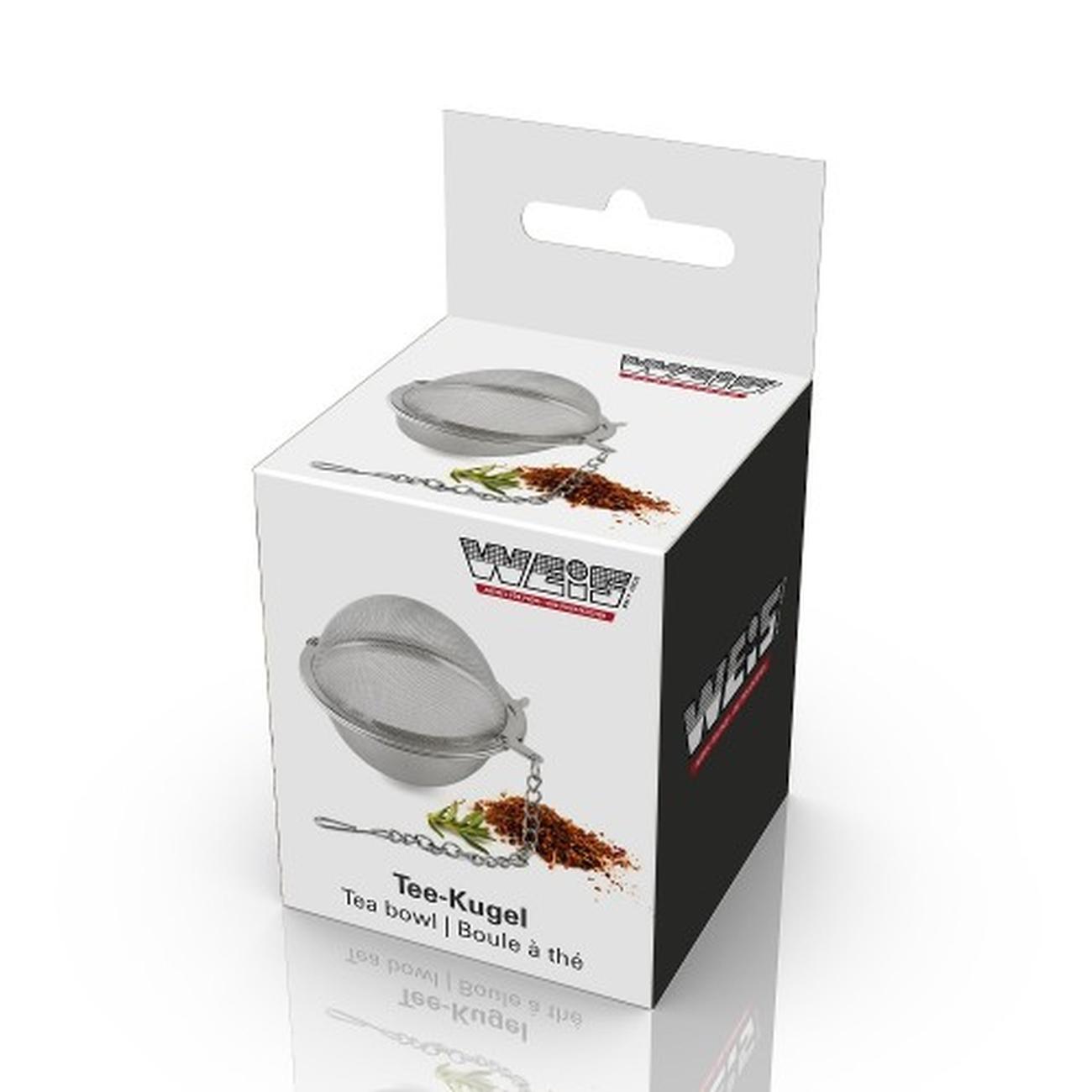 weis-tea-infuser-ball-stainless-steel-5cm - Stainless Steel Tea Ball Infuser