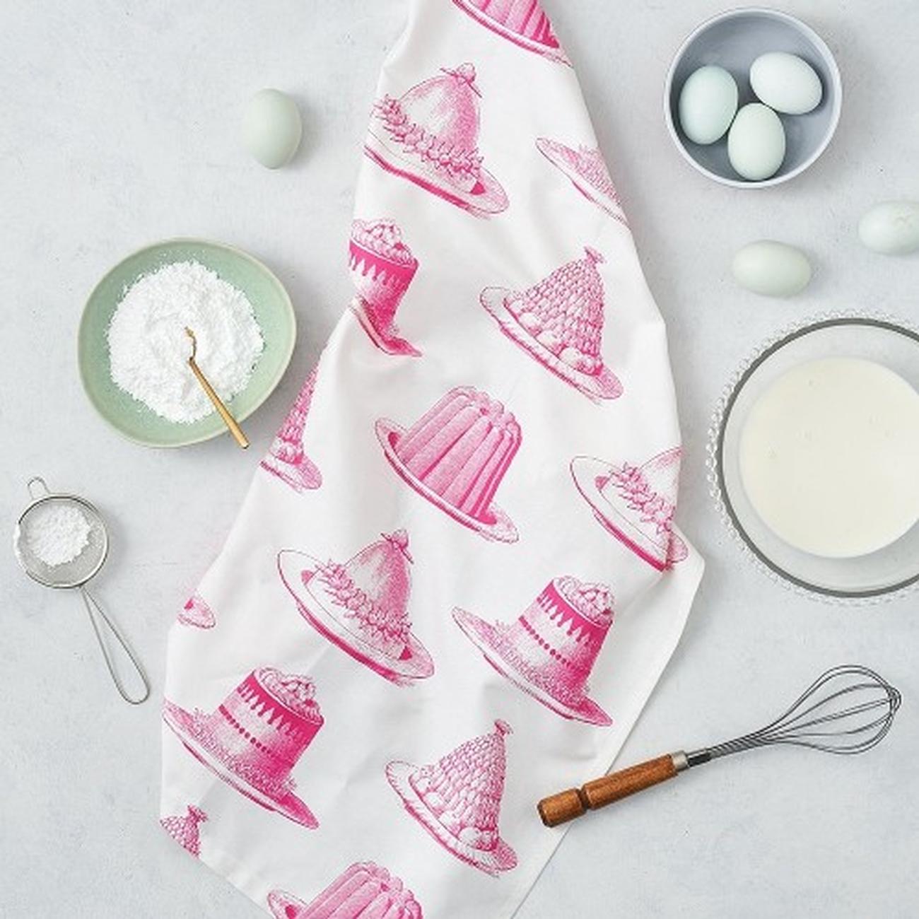 jelly-and-cake-tea-towel-thornback-and-peel - Thornback & Peel Jelly & Cake Tea Towel