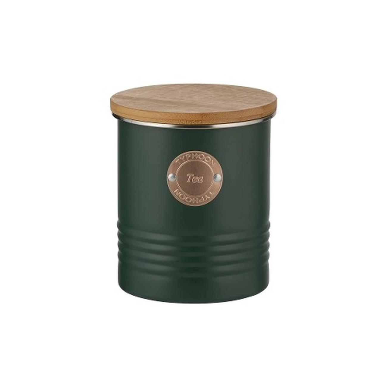 typhoon-living-tea-storage-tin-green - Typhoon Living Green Tea Storage