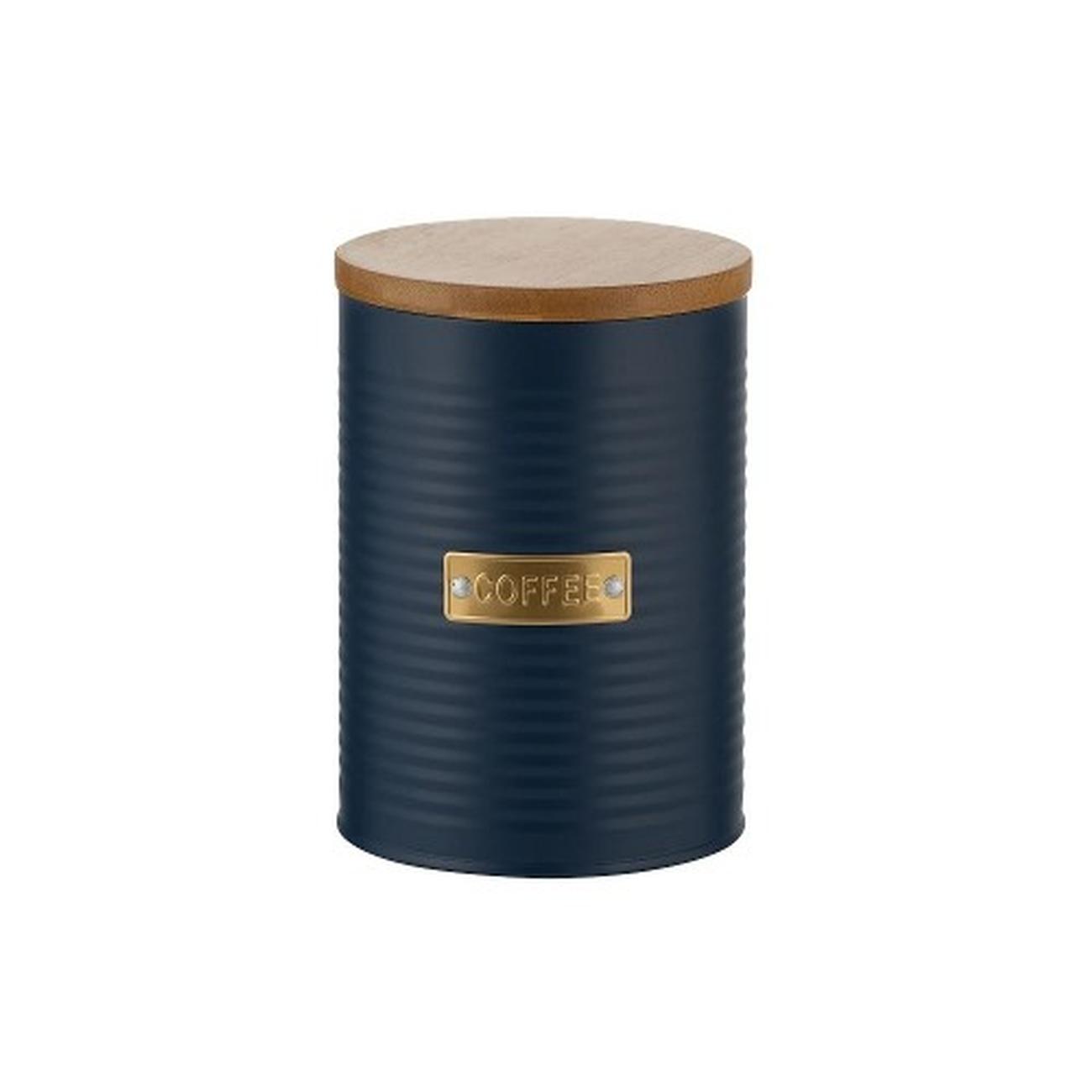 typhoon-otto-navy-coffee-canister-storage-tin - Typhoon Otto Navy Coffee Storage