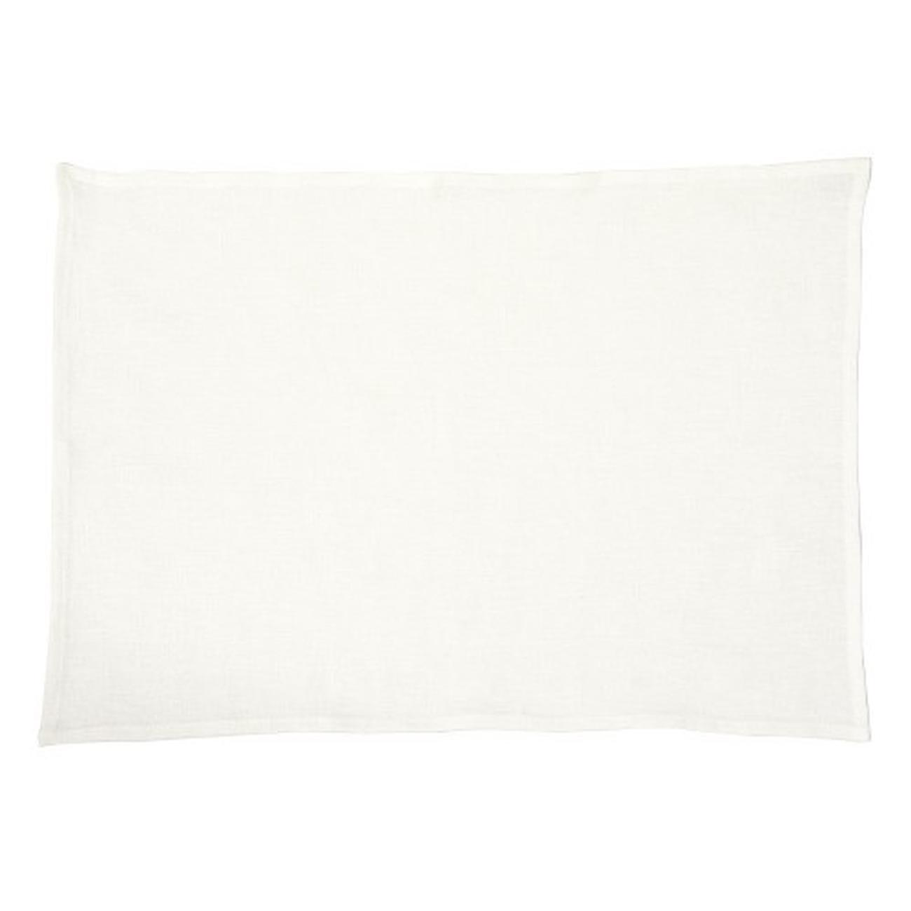 ihr-basics-uni-linen-placemat-white - IHR Uni Linen Placemat White