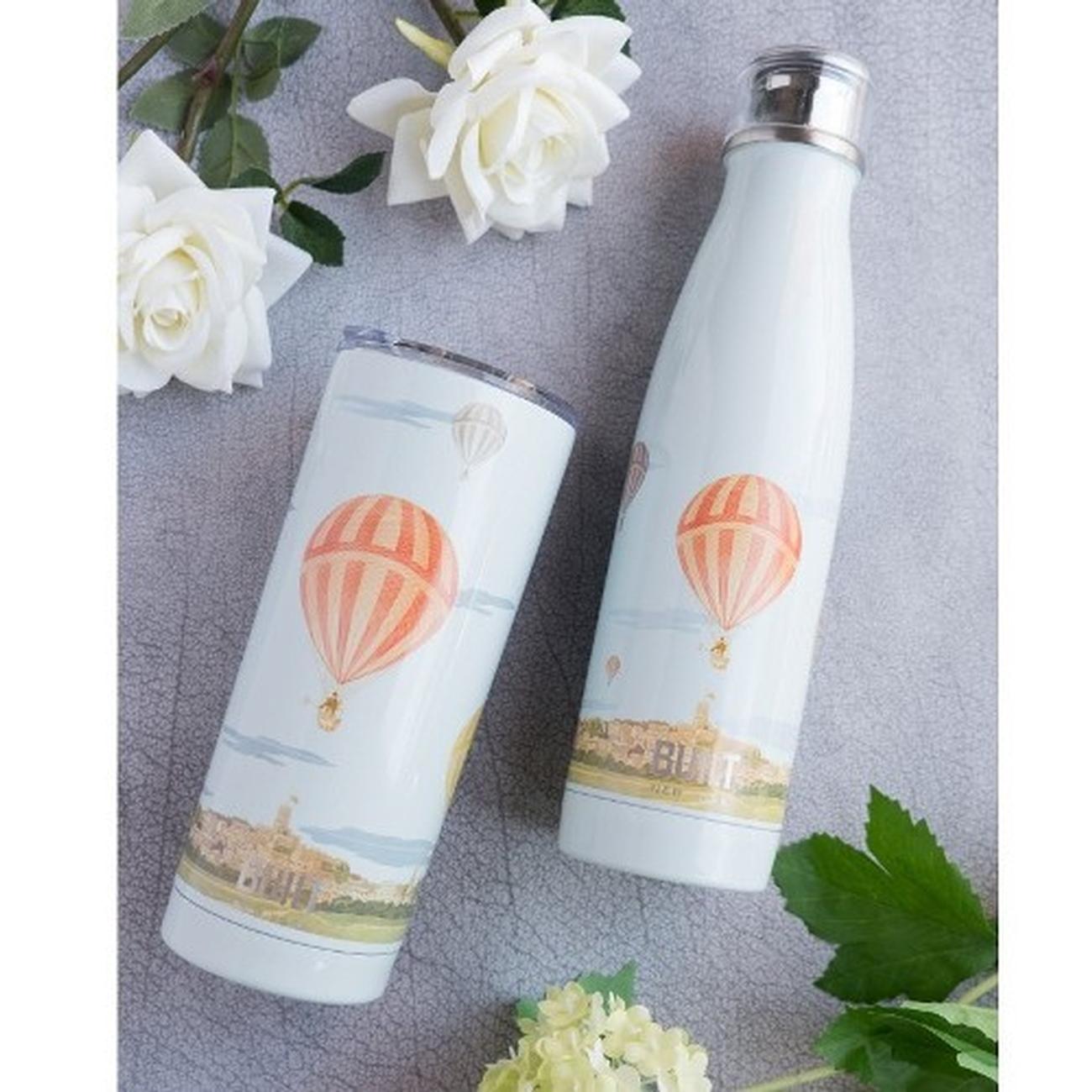 built-V&A-590ml-stainless-steel-travel-mug-hot-air-balloon - Built V&A 590ml Stainless Steel Travel Mug Hot Air Balloon