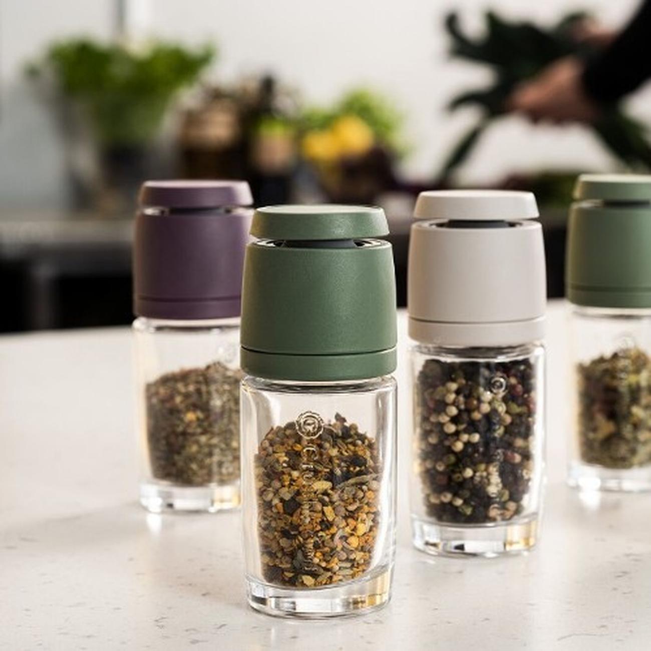 crushgrind-vaasa-spice-grinder-green - CrushGrind Vaasa Spice Grinder Green