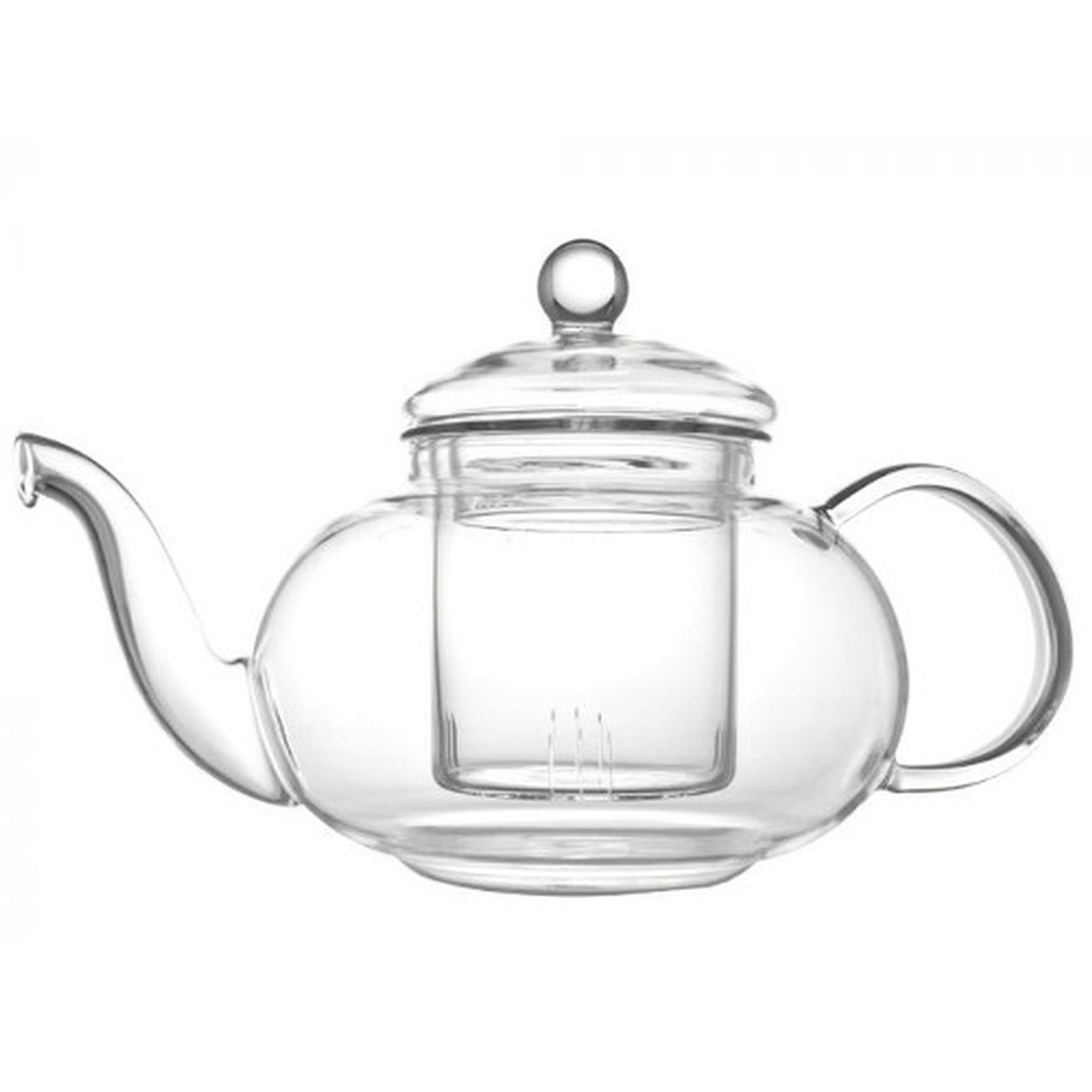 bredemeijer-verona-single-walled-glass-teapot-500ml - Bredemeijer Verona Glass Teapot 500ml