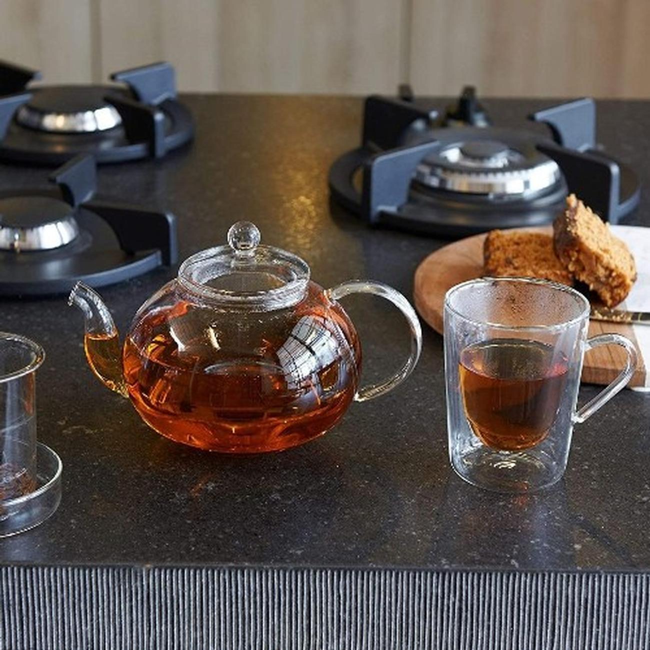bredemeijer-verona-single-walled-glass-teapot-500ml - Bredemeijer Verona Glass Teapot 500ml