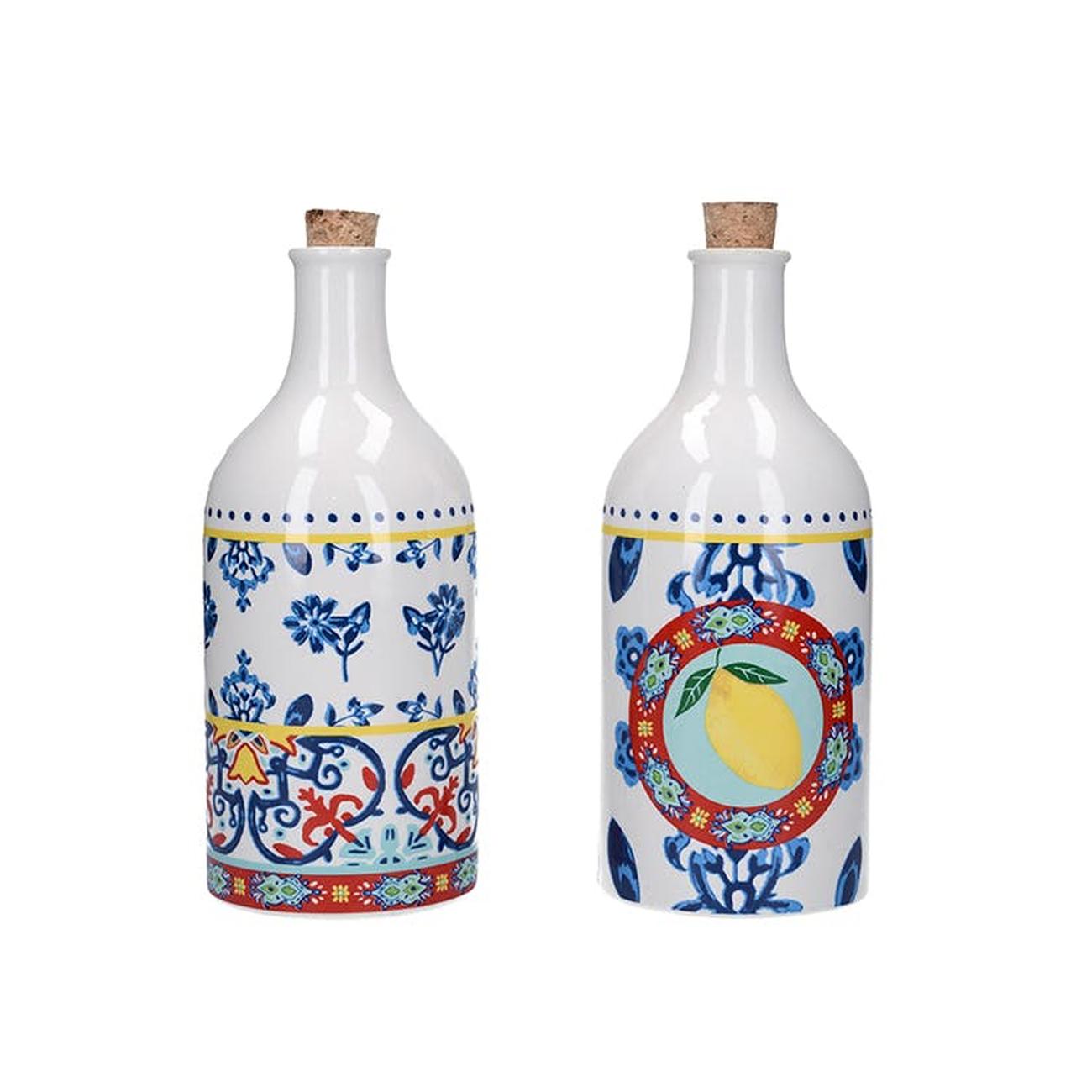 KitchenCraft World of Flavours Ceramic Oil & Vinegar Bottle Set