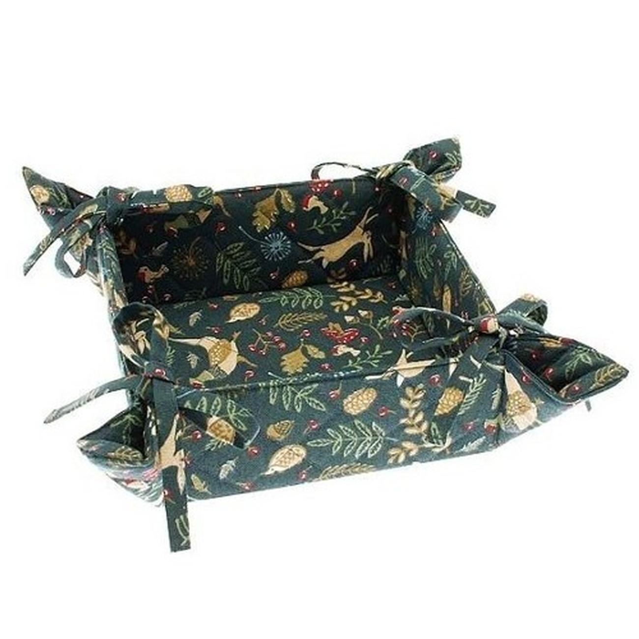 walton-enchanted-forest-bread-basket-festive-table - Walton & Co Enchanted Forest Bread Basket