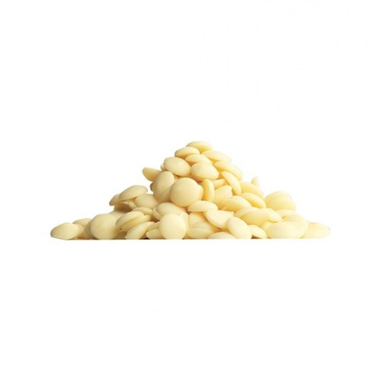 callebaut-no-W2-belgian-white-chocolate-250g-tub - Callebaut No W2 Belgian White Chocolate 28% 250g Tub