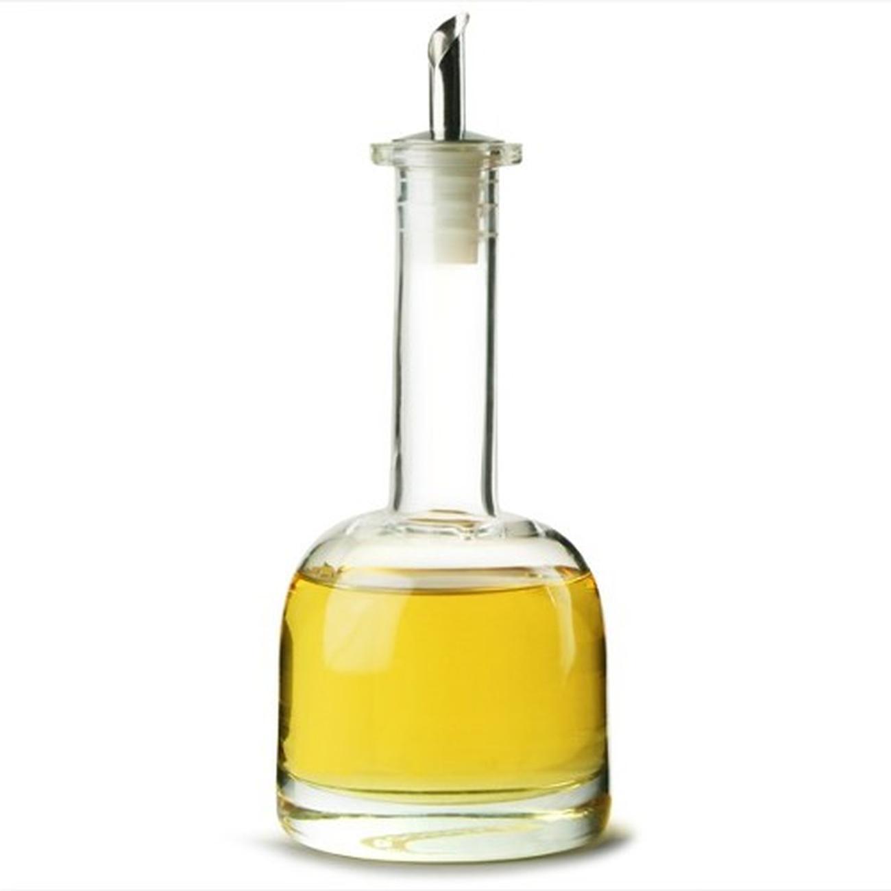 Glass Oil or Vinegar bottle  Dressing bottle Typhoon Long necked drizzler 