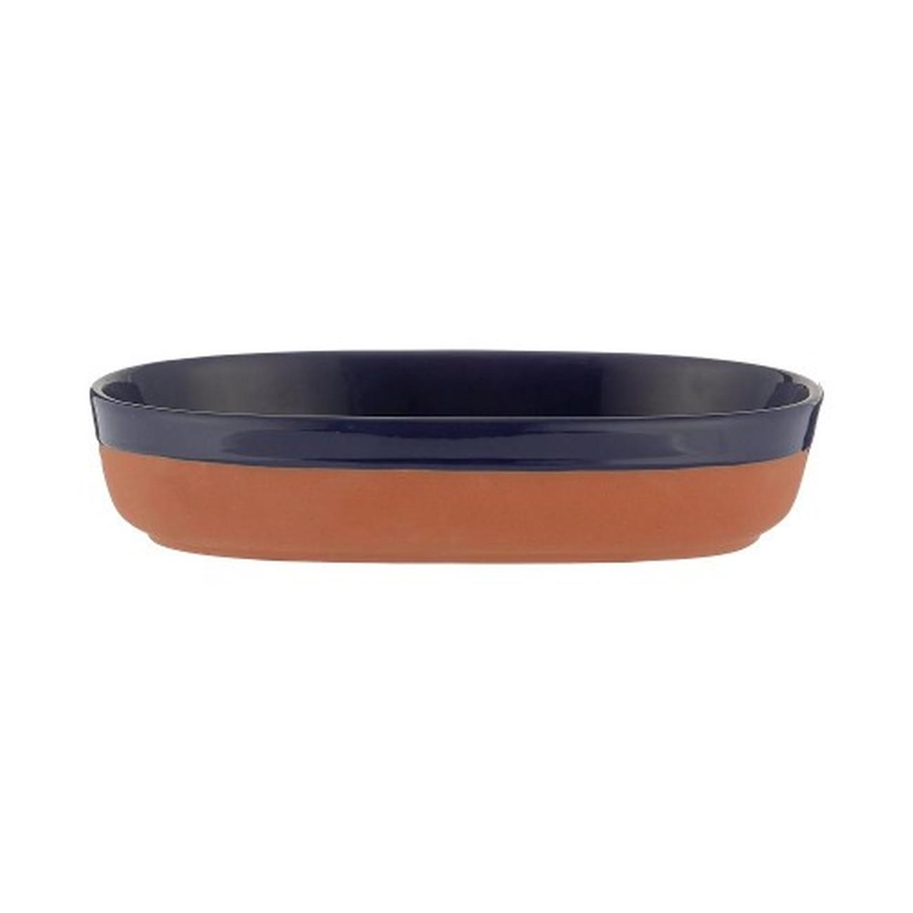 world-foods-oval-dish-navy-28x18cm-so - World Foods Navy Oval Dish 28x18cm