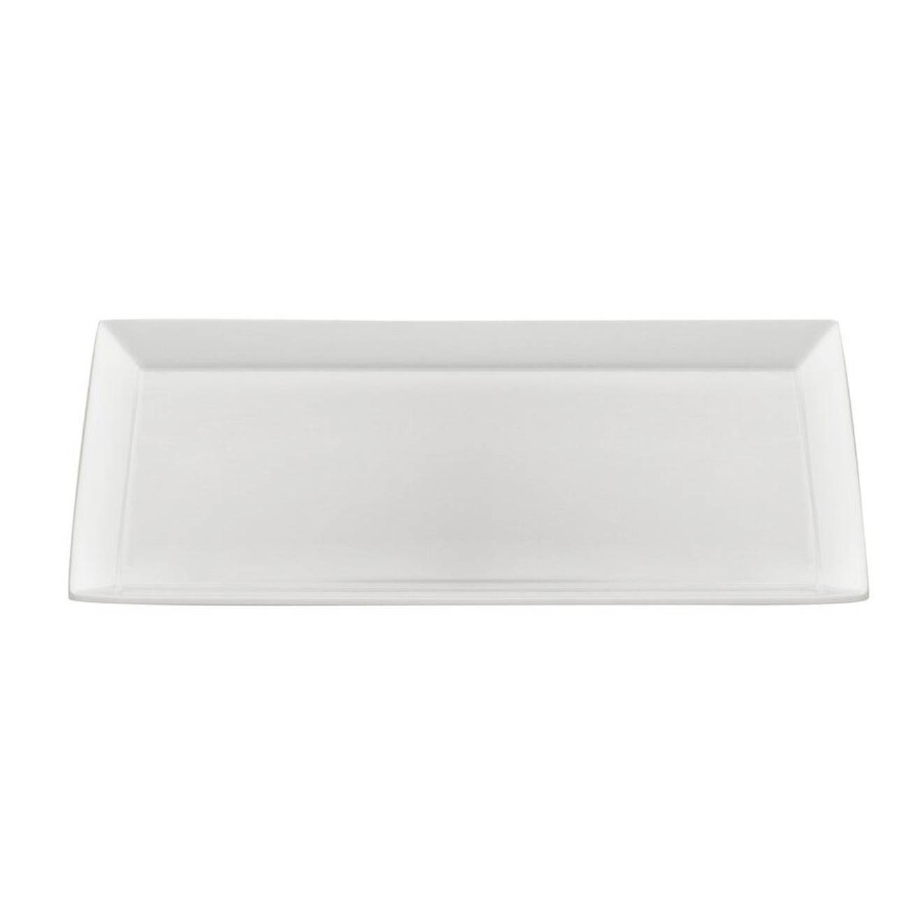 Zensation Rectangular White Serving Platter