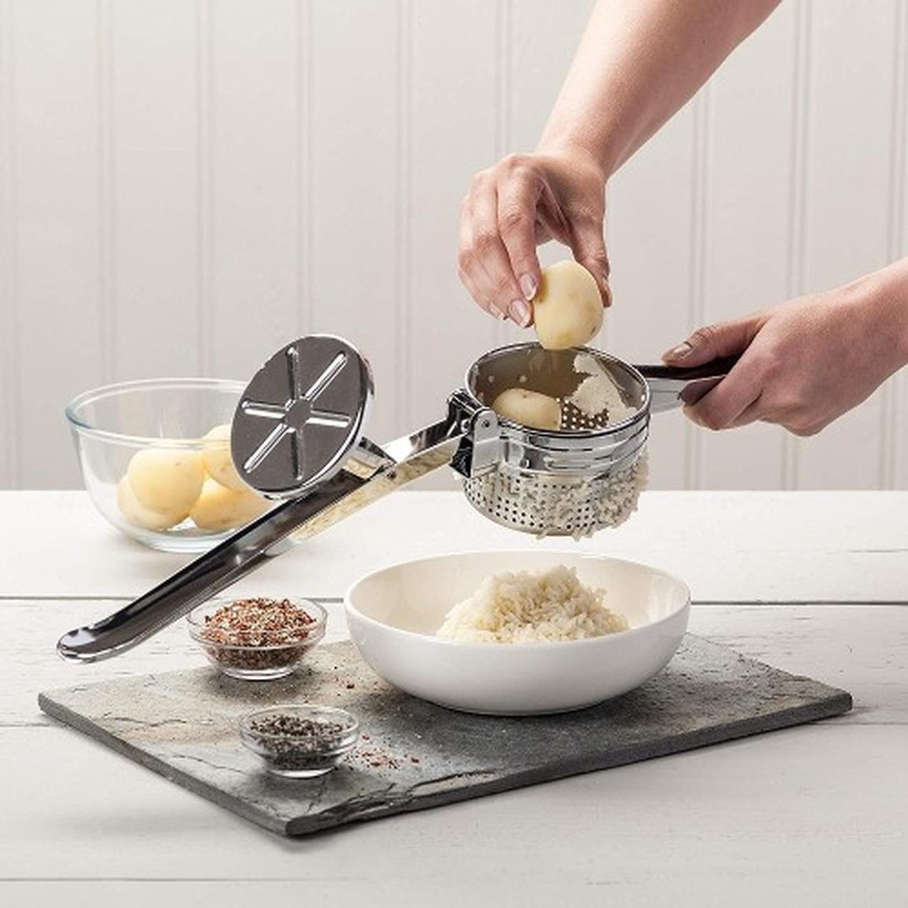 kilo-deluxe-chrome-potato-ricer - Kilo Deluxe Potato Ricer