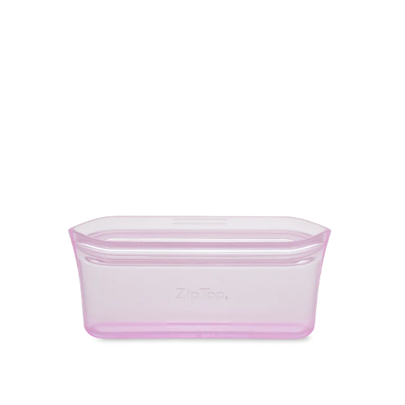 zip-top-silicone-snack-bag-lavender-reusable-food-storage - Zip Top Reusable Silicone Bag Lavender