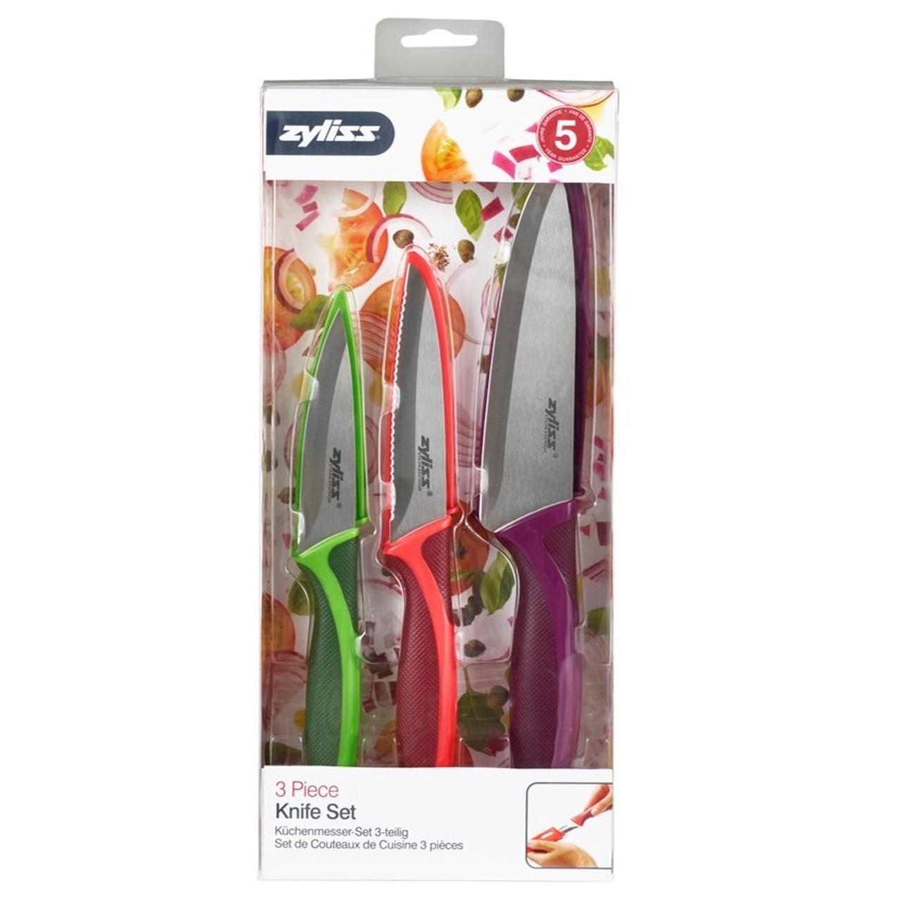 Zyliss 3-Piece Knife Value Set - Bekah Kate's (Kitchen, Kids & Home)