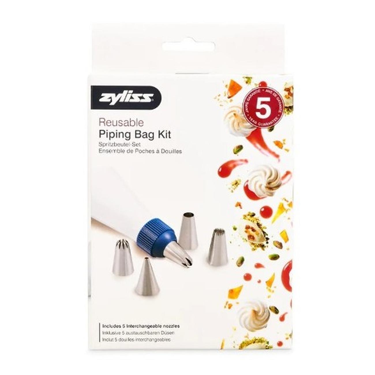 zyliss-piping-bag-kit - Zyliss Piping Bag Kit