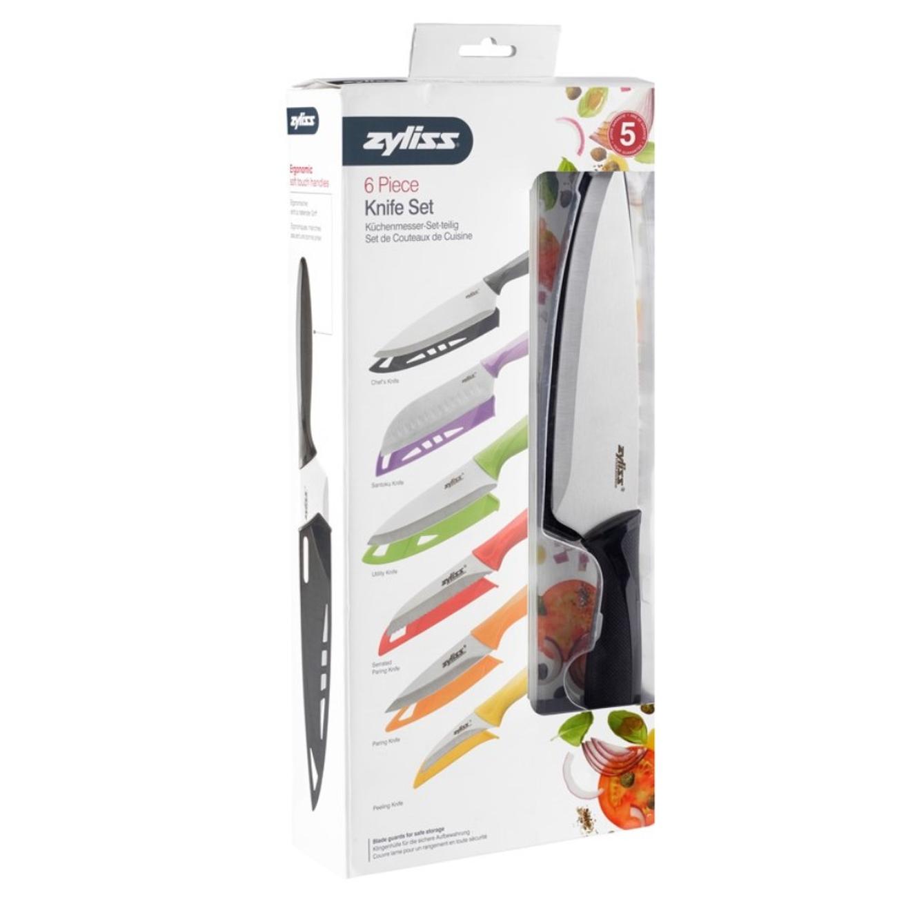 Zyliss 6pc Knife Set