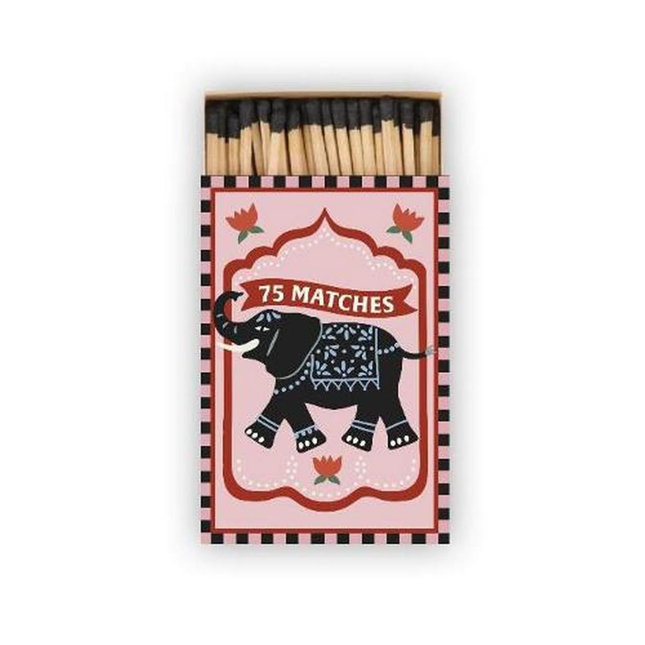 adopo-boxed-matches-black-elephant - A Dopo Boxed Matches Black Elephant 