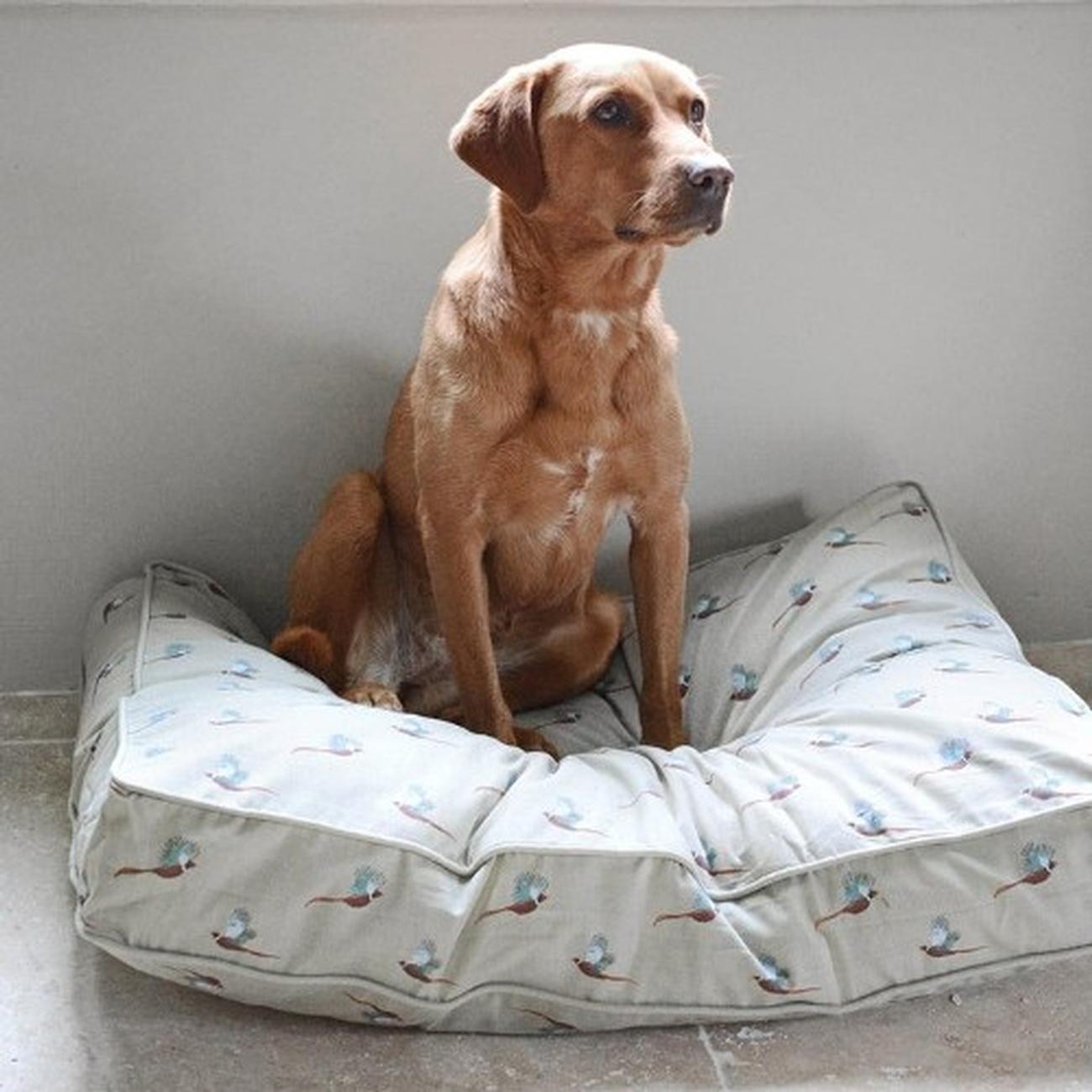 Sophie Allport Pheasant Pet Mattress Small