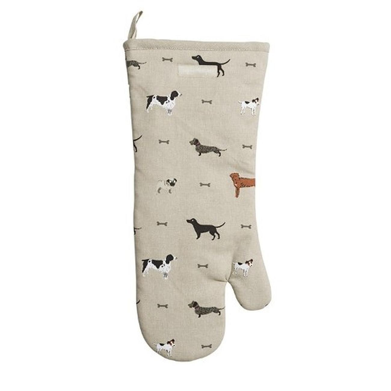 sophie-allport-woof-gauntlet-oven-glove - Sophie Allport Woof Gauntlet