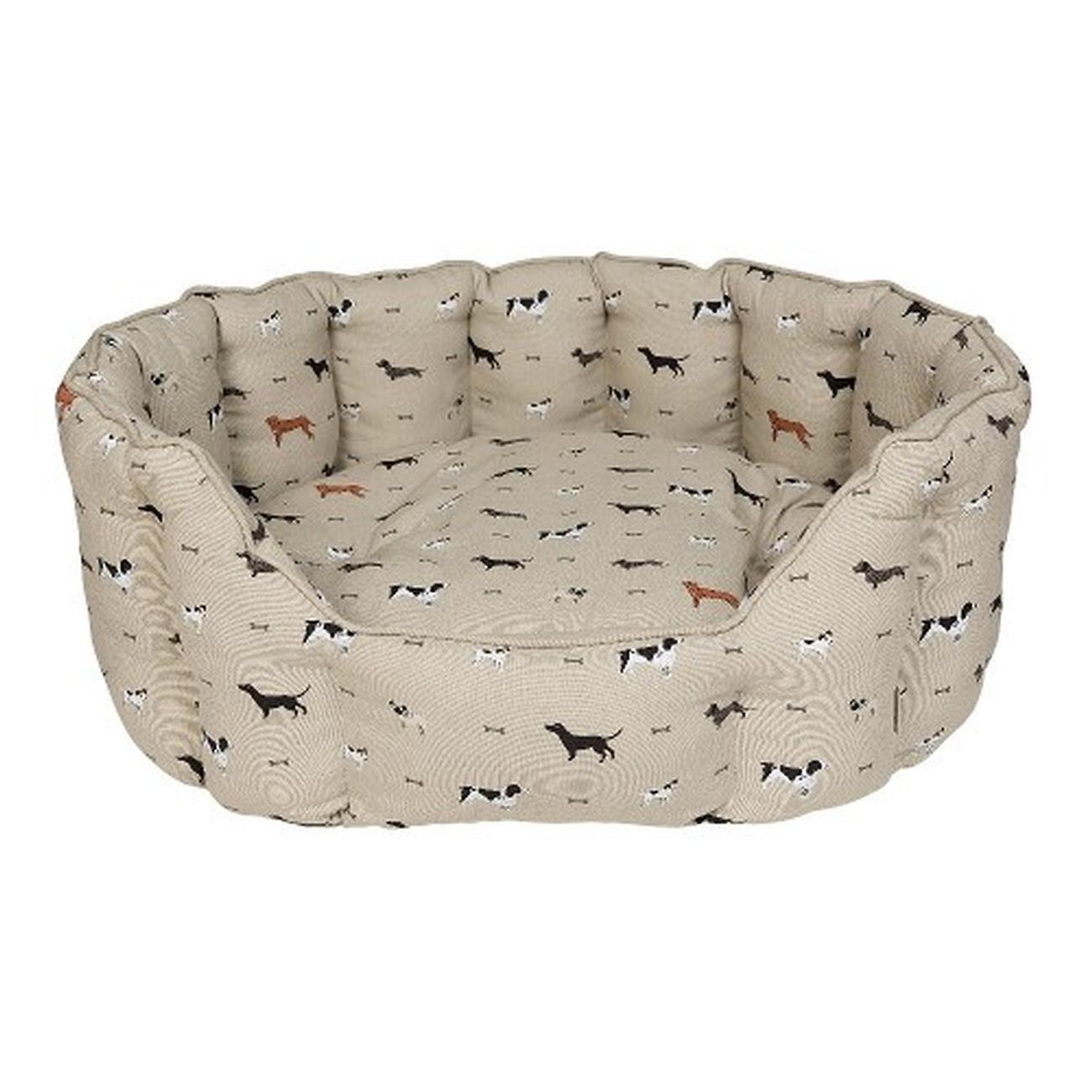 sophie-allport-woof-pet-bed-large - Sophie Allport Woof Pet Bed Large