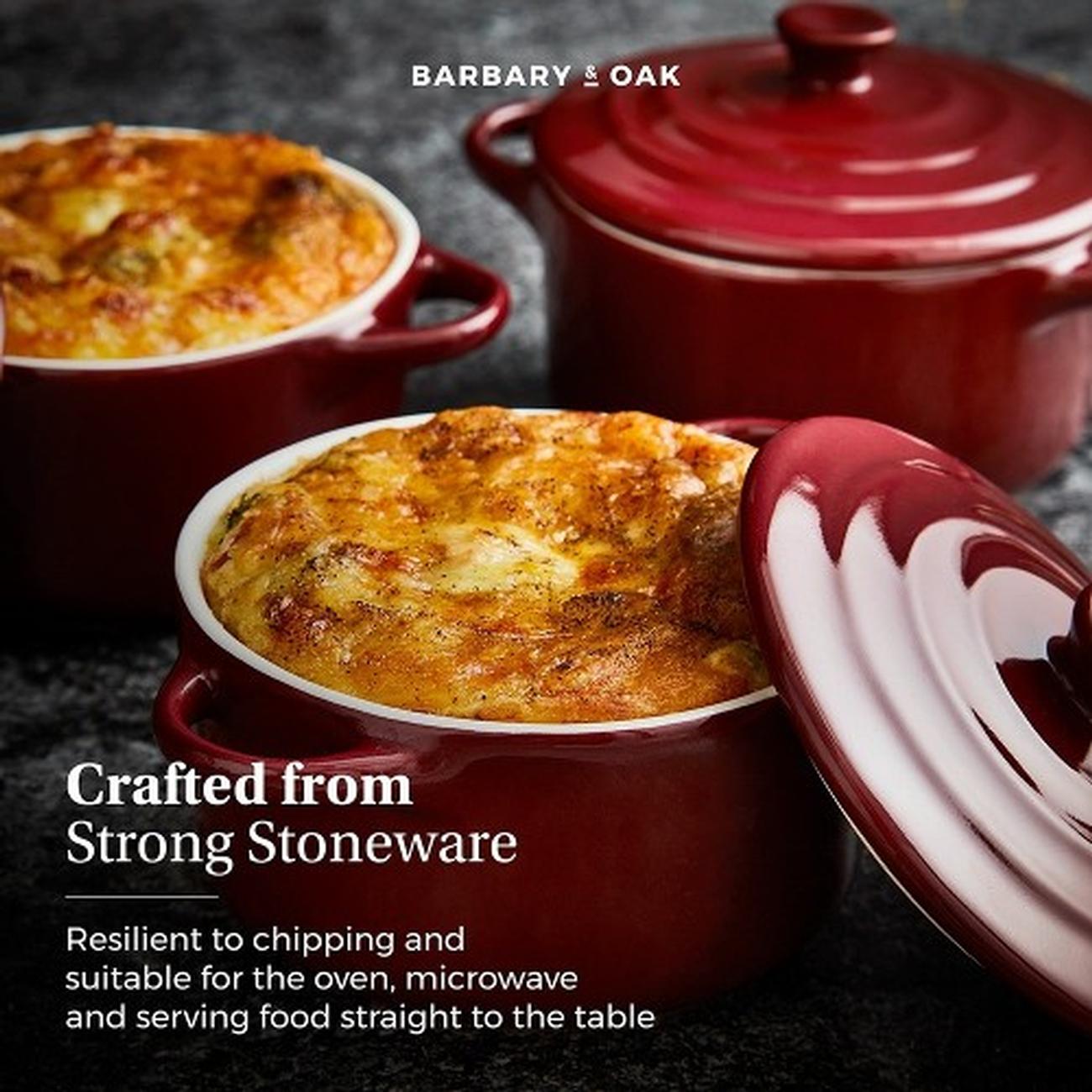 barbary-oak-foundry-10cm-mini-casseroles-set-of-4 - Barbary & Oak Foundry 10cm Mini Casseroles Set of 4