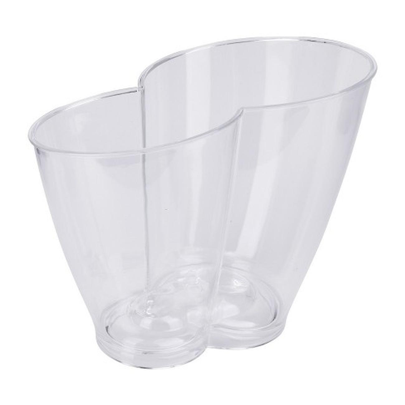bc-double-sided-drinks-pail-clear-acrylic - BarCraft Clear Acrylic Double Sided Drinks Pail - Cooler