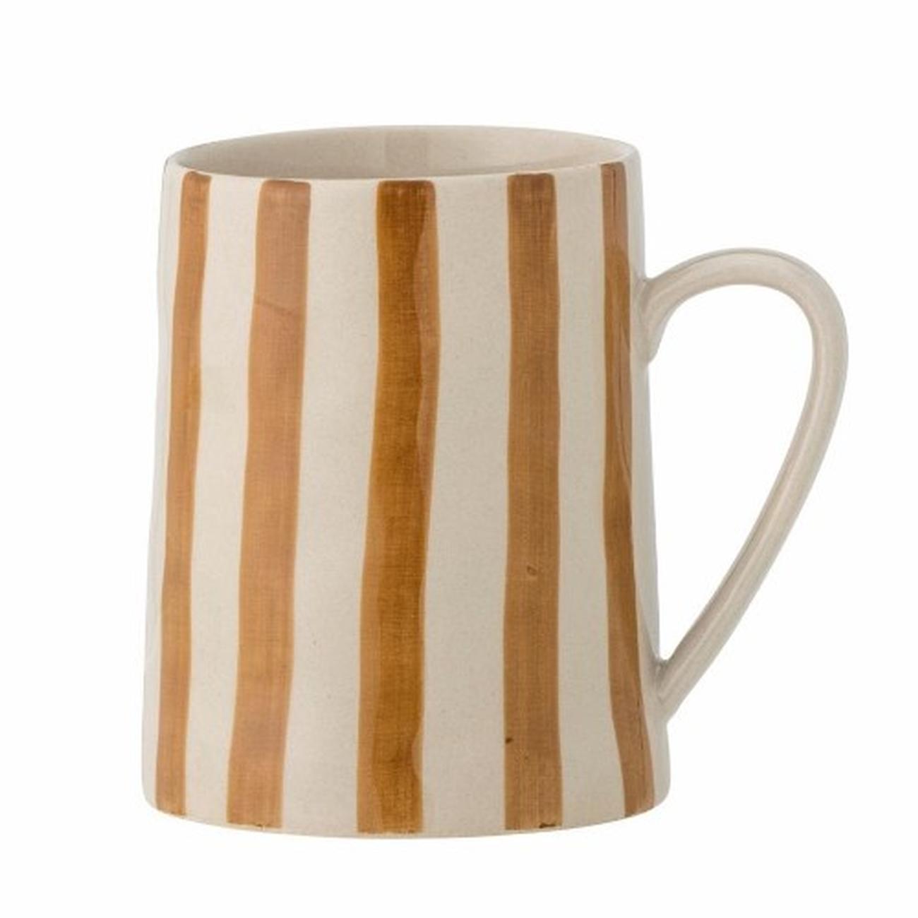 begonia-mug-brown-stoneware - Begonia Mug Brown Stoneware