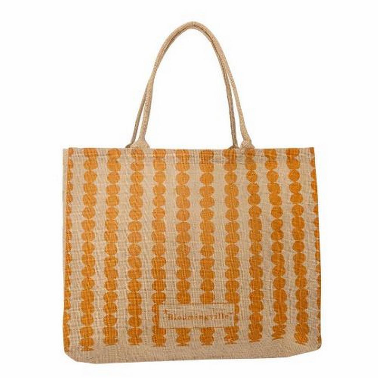 bergamo-shopping-bag-yellow-jute - Bergamo Shopping Bag Yellow Jute