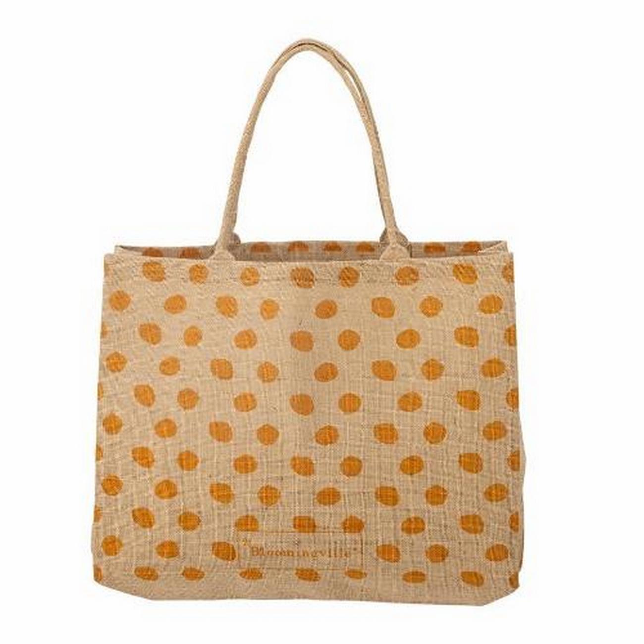 bergamo-shopping-bag-yellow-jute - Bergamo Shopping Bag Yellow Jute