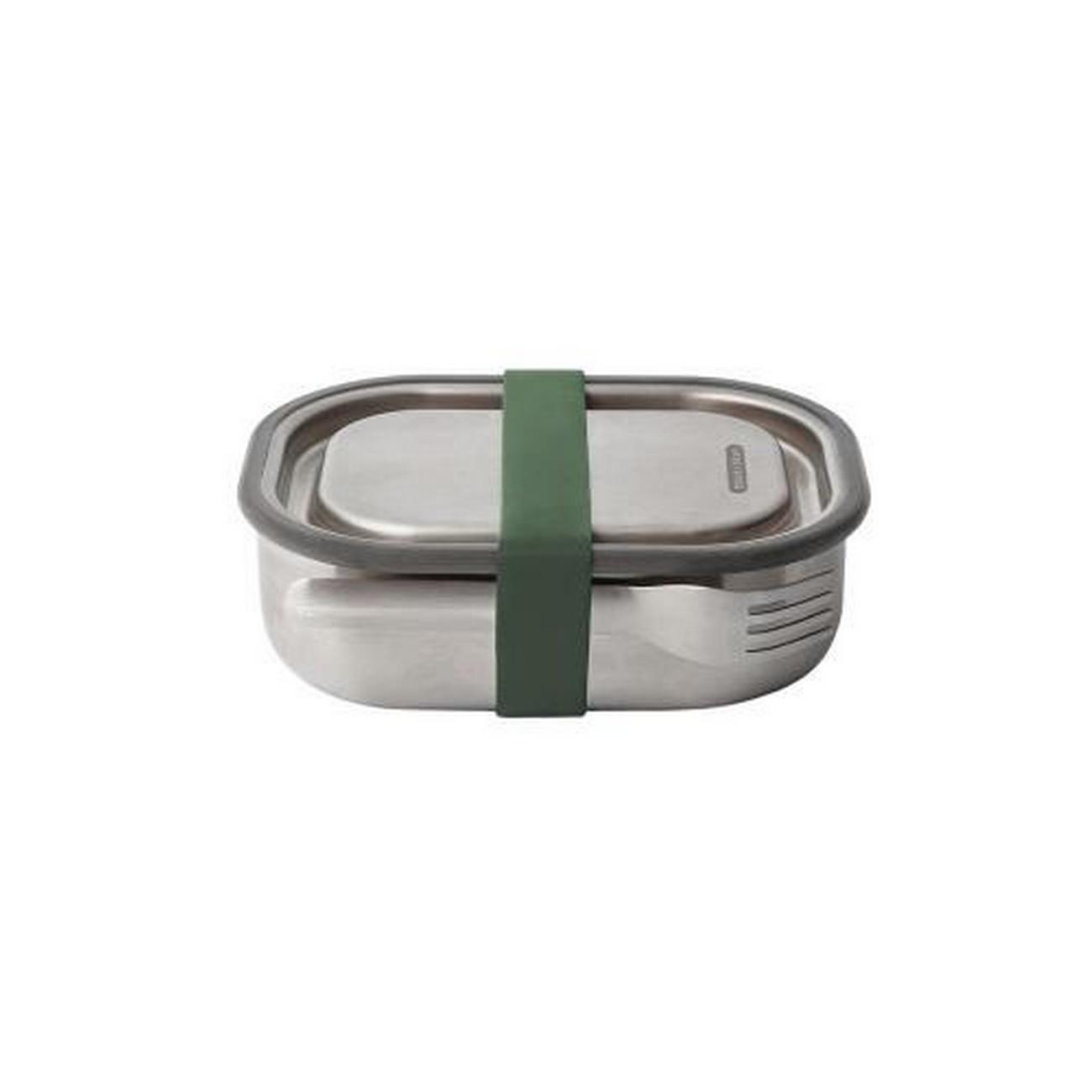 black-blum-stainless-steel-lunch-box-regular-olive - Black & Blum Stainless Steel Lunch Box Regular Olive