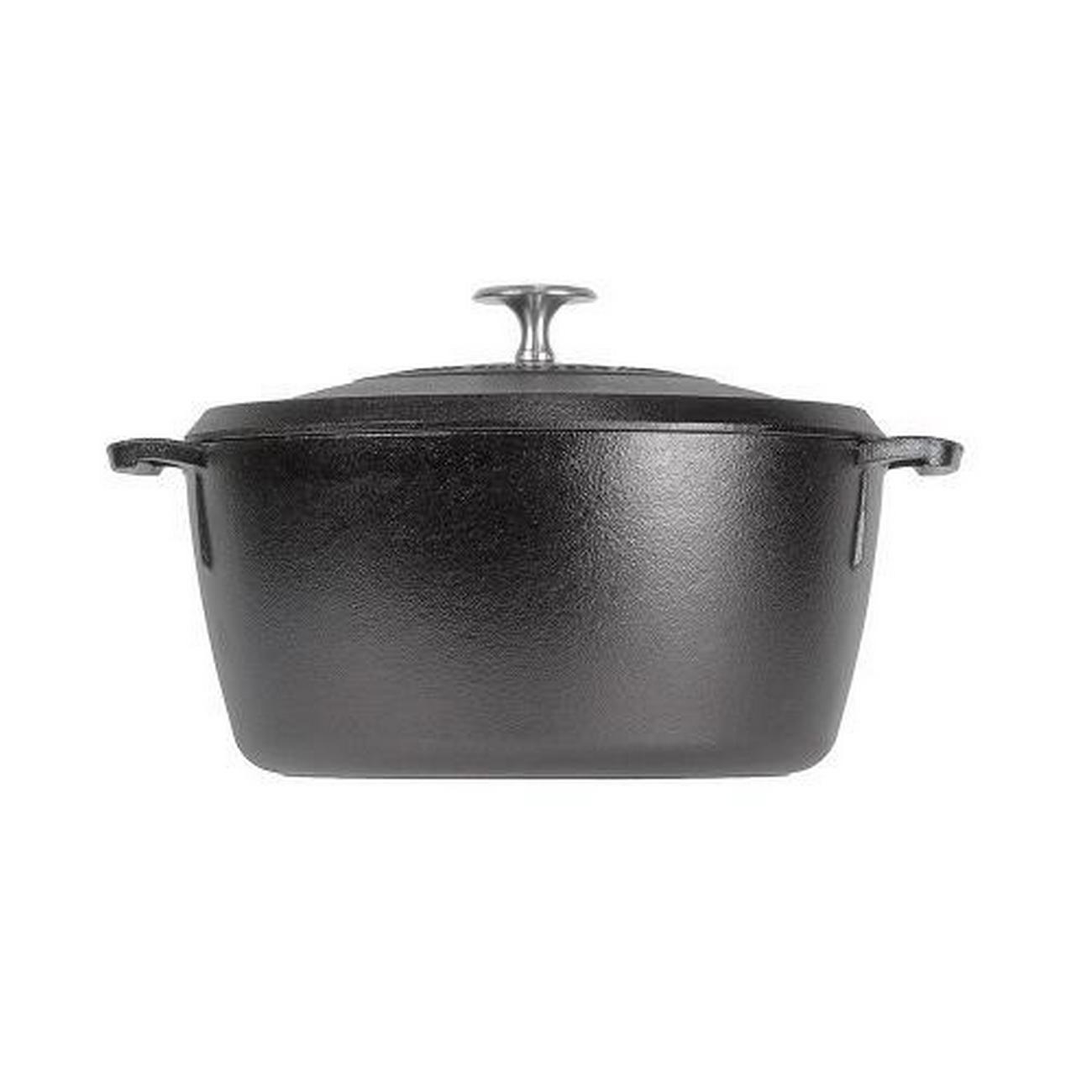 blacklock-5-quart-double-dutch-oven-cast-iron - Blacklock Cast Iron Double Dutch Oven 5 Quart