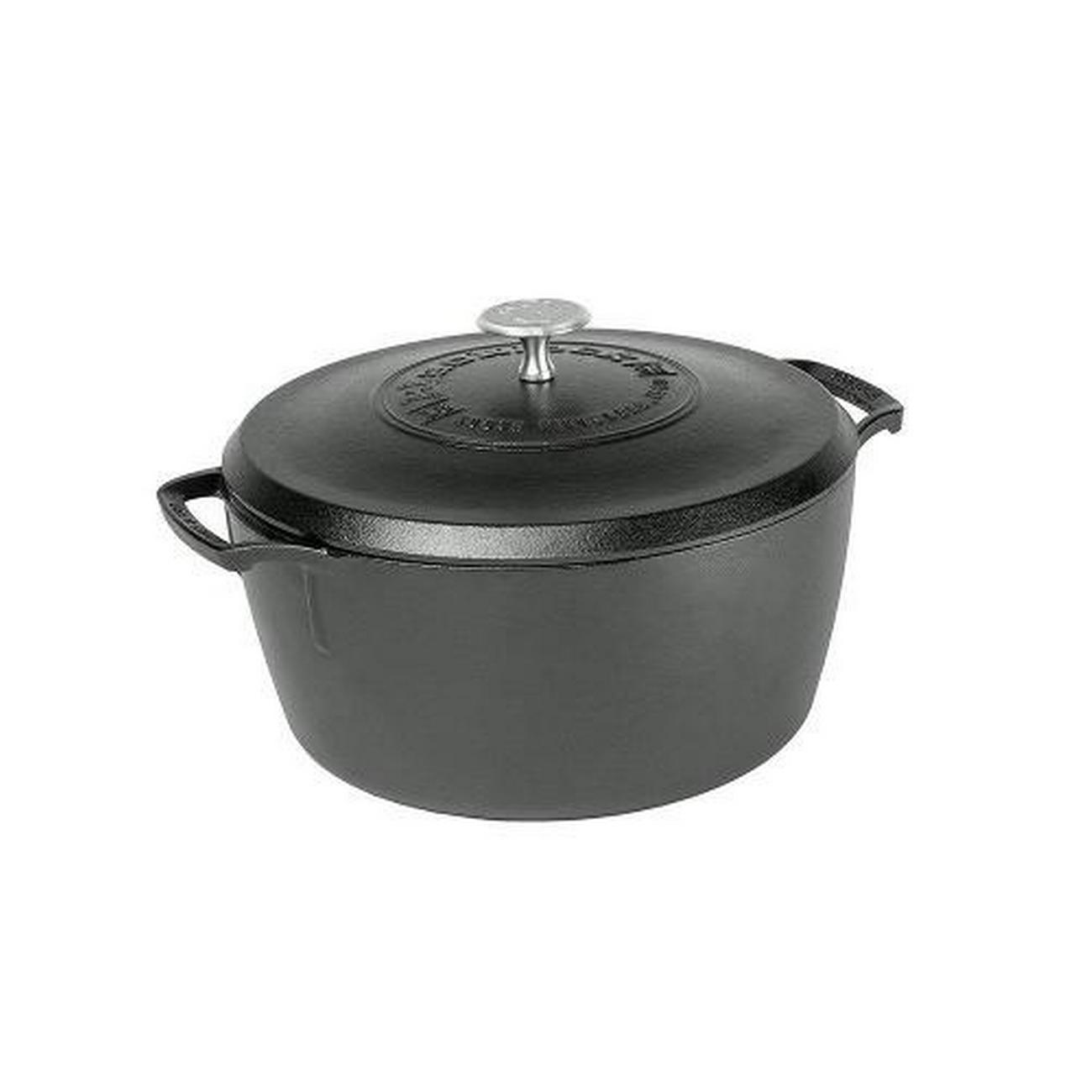 blacklock-5-quart-double-dutch-oven-cast-iron - Blacklock Cast Iron Double Dutch Oven 5 Quart