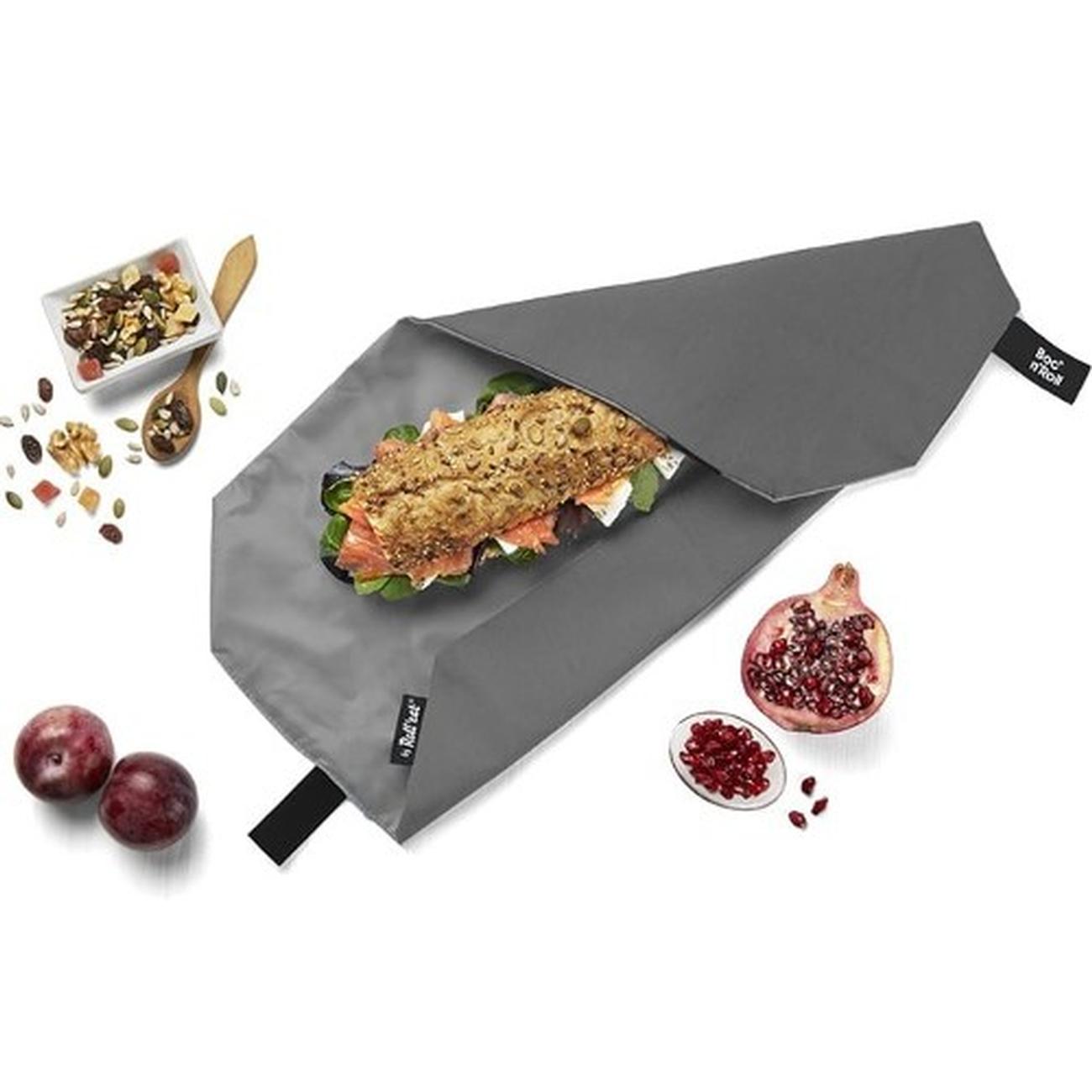 boc-n-roll-reusable-food-wrap-black - Roll'eat Boc-n-Roll Black