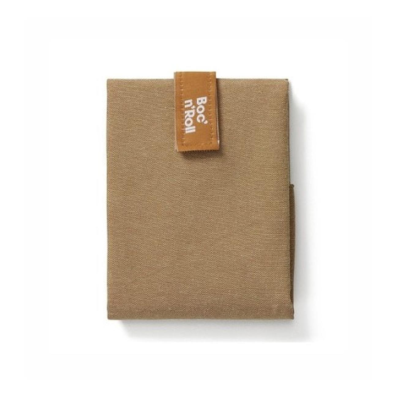 boc-n-roll-reusable-food-wrap-brown - Roll'eat Boc-n-Roll Brown