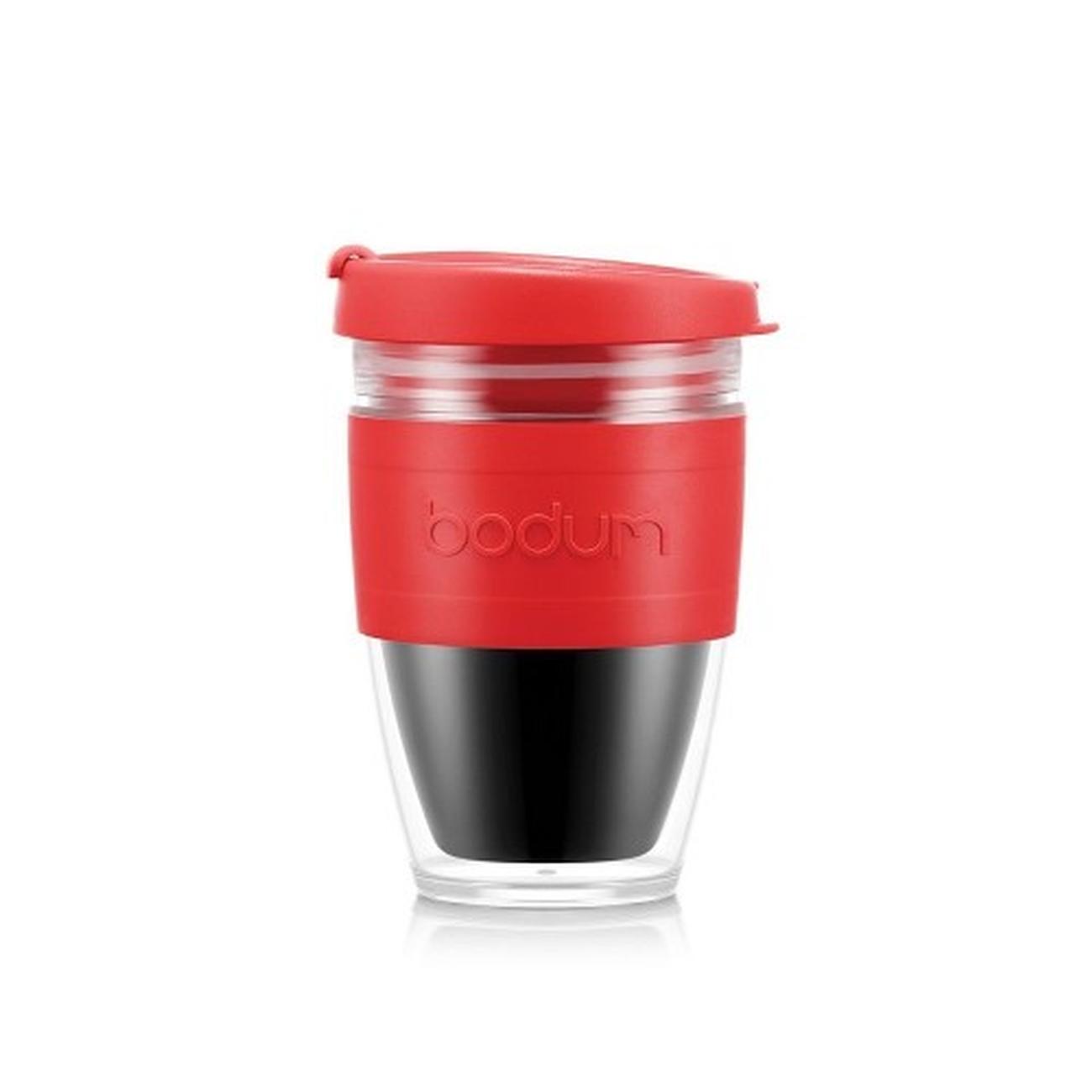 bodum-red-joycup-travel-mug-25l-80z - Bodum Joycup Red Travel Mug 250ml