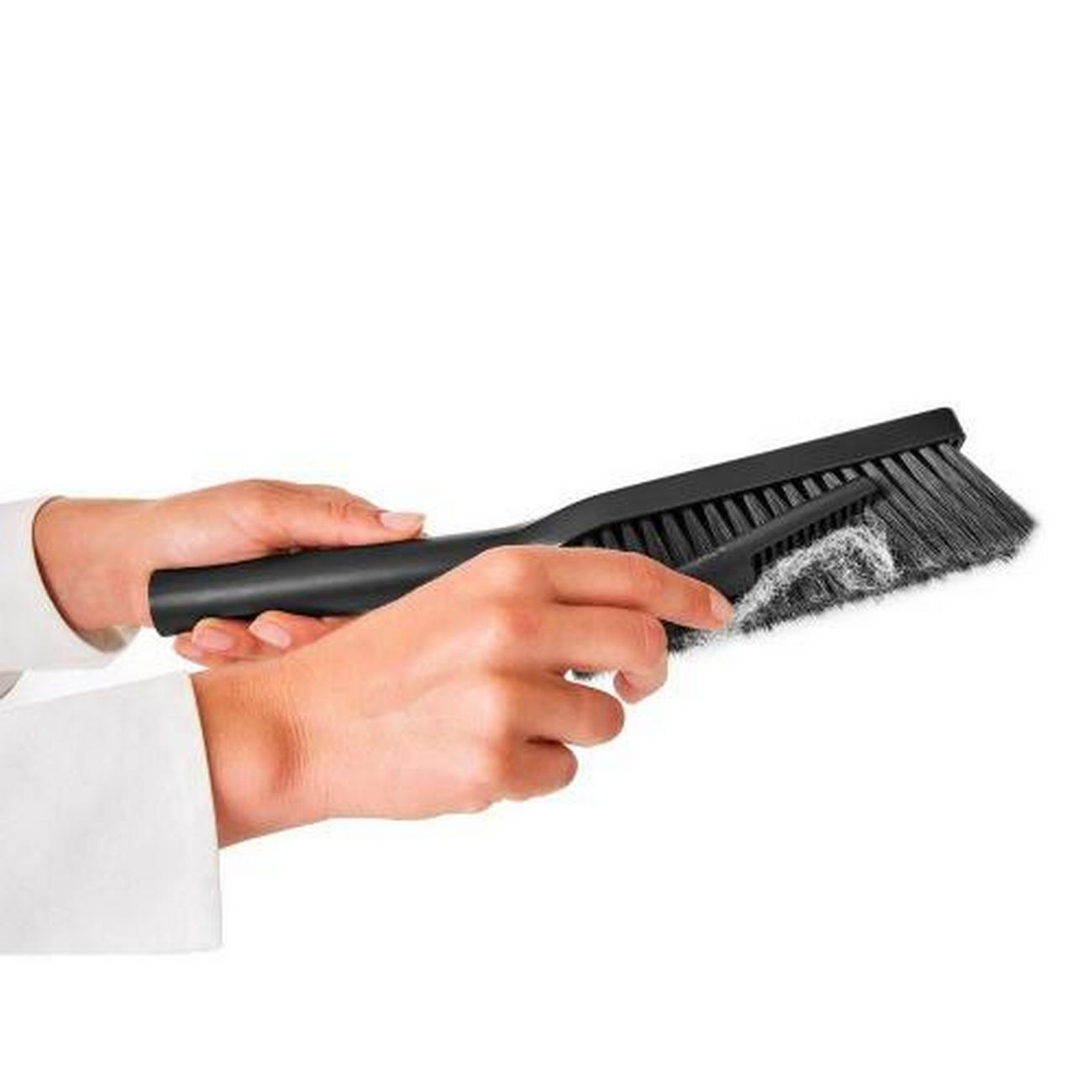 brabantia-dustpan-and-brush-set-dark-grey - Brabantia Dustpan & Brush Set Dark Grey