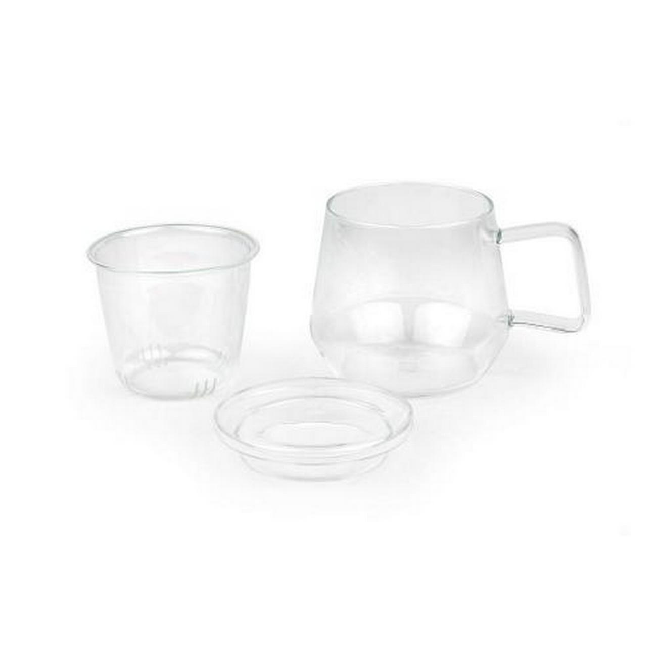 bredemeijer-livorno-glass-transparent-290ml - Bredemeijer Livorno Glass Transparent Tea For One 290ml