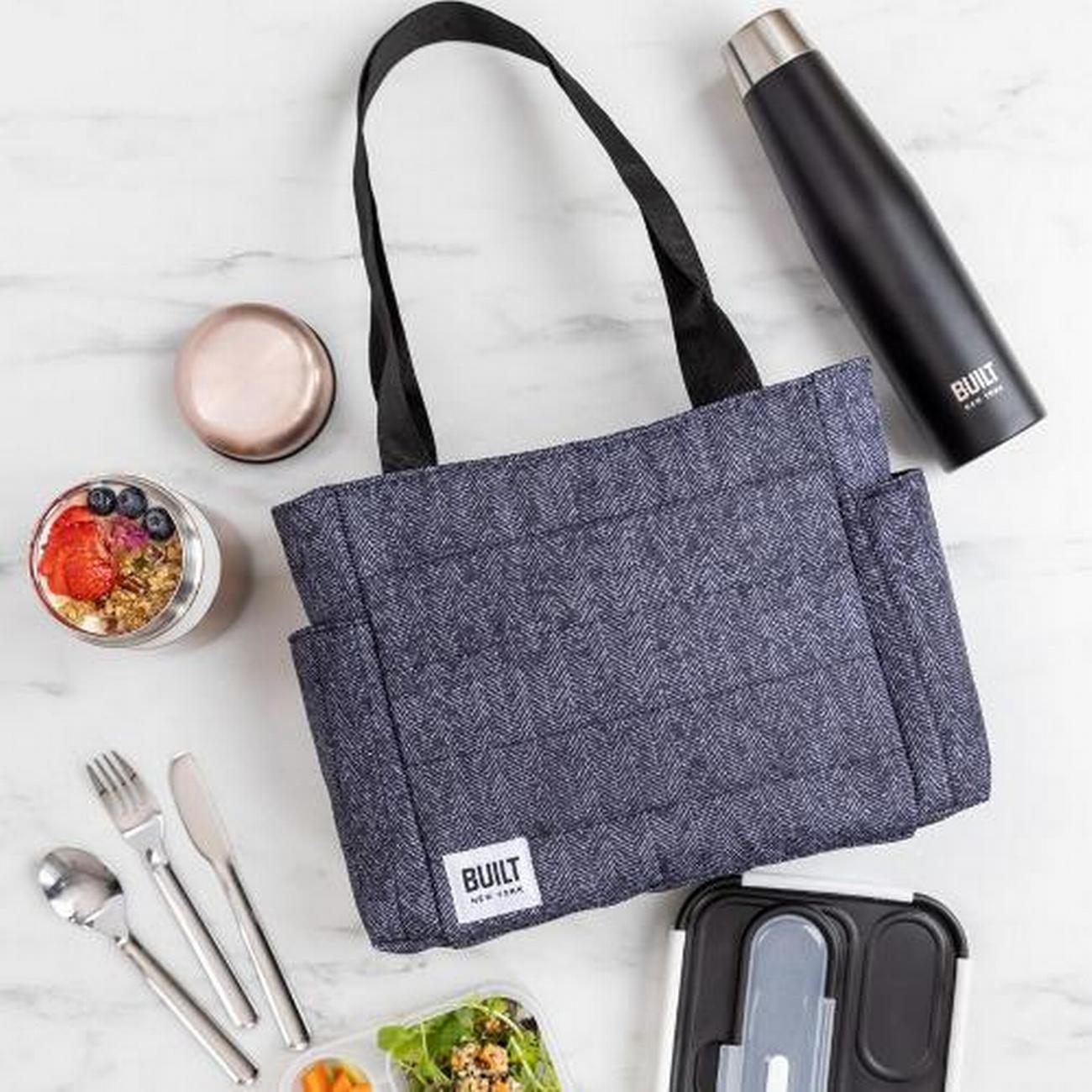 built-professional-insulated-lunch-tote-bag-7.2l - BUILT Professional Insulated Lunch Tote Bag 7.2L