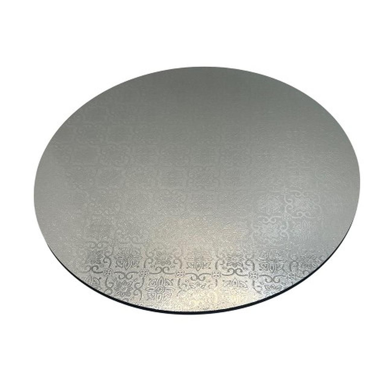 cake-pack-8inch-silver-round-cake-board - Cake-Pack Silver Round Cake Board