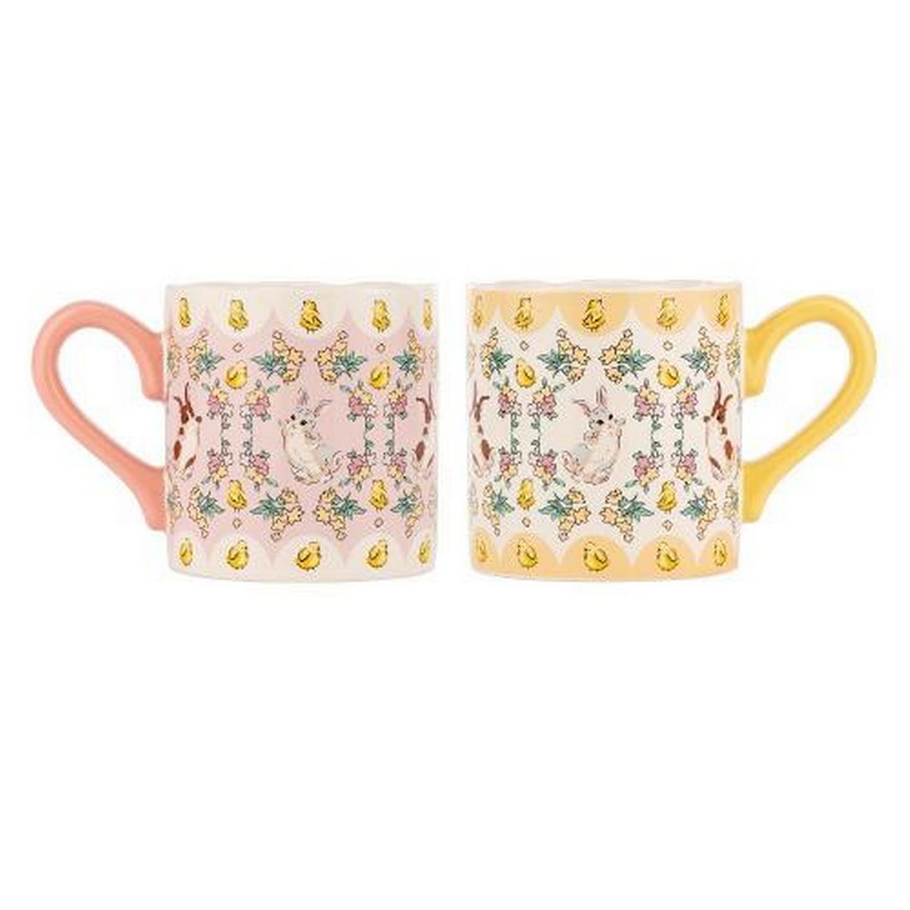 cath-kidston-easter-bunny-shortie-mugs-set-of-2 - Cath Kidston Easter Bunny Shortie Mugs Set of 2