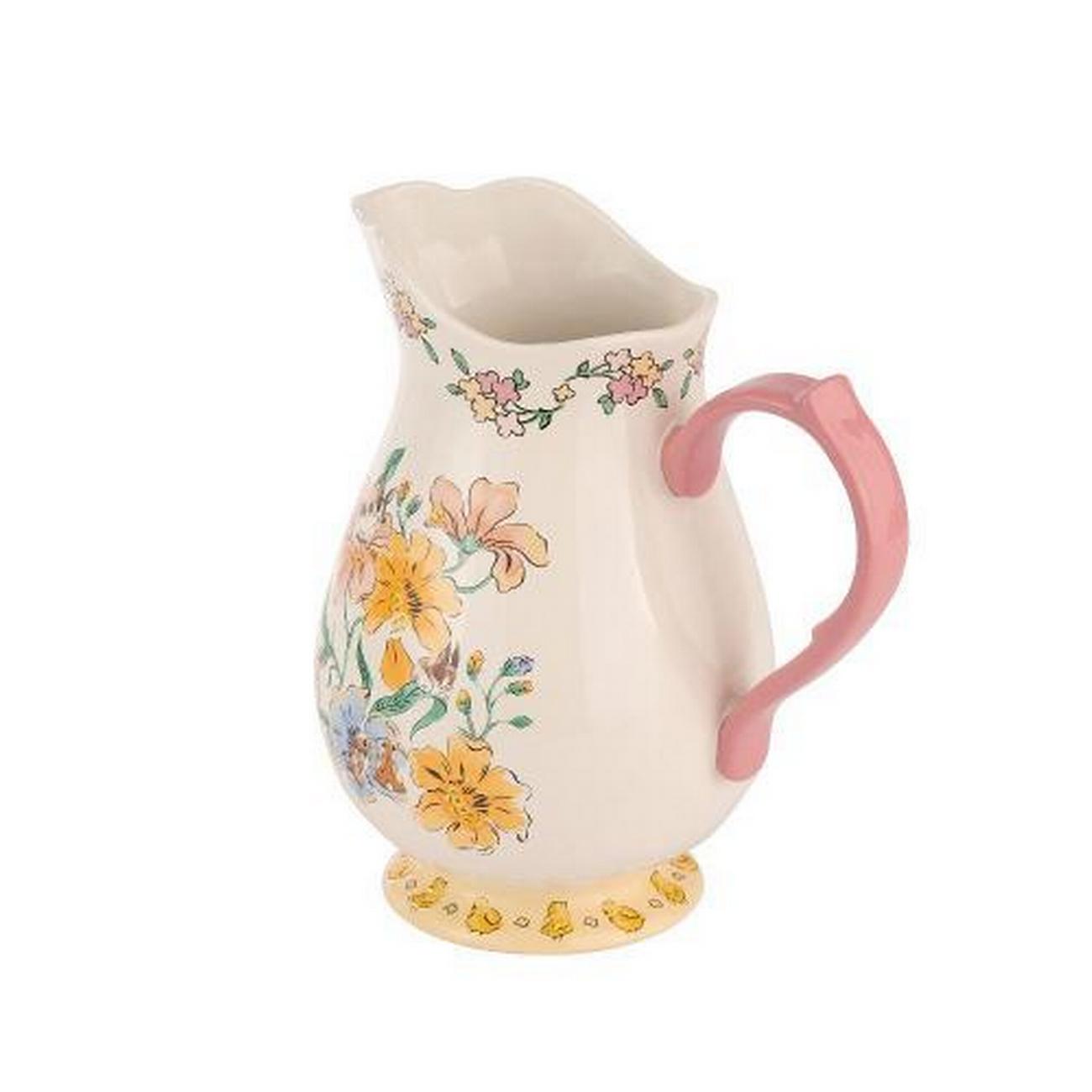 cath-kidston-yellow-easter-bunny-pitcher-jug-vase - Cath Kidston Yellow Easter Bunny Pitcher Jug Vase